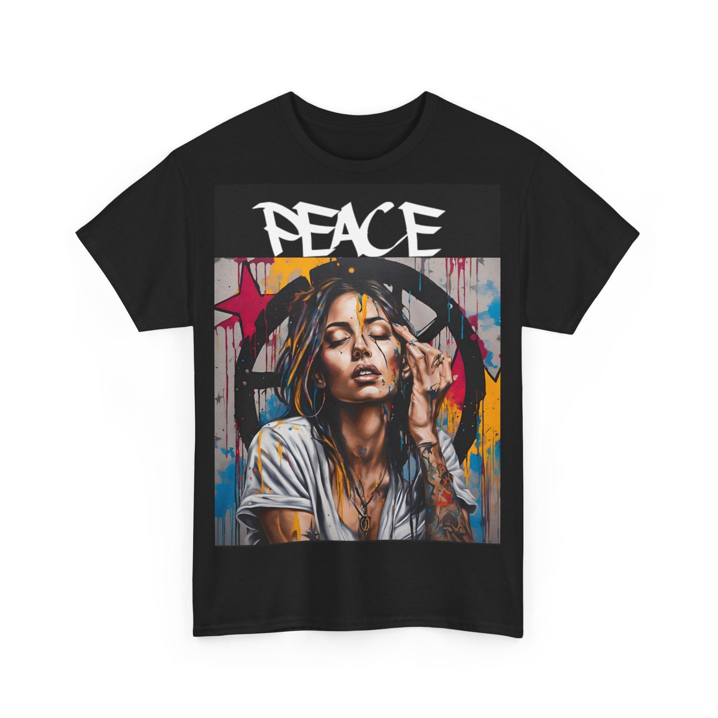 Graffiti Peace Urban Tee