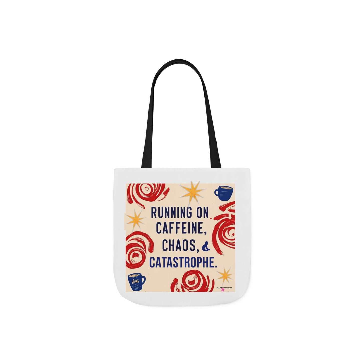 Caffeine Chaos Tote Bag