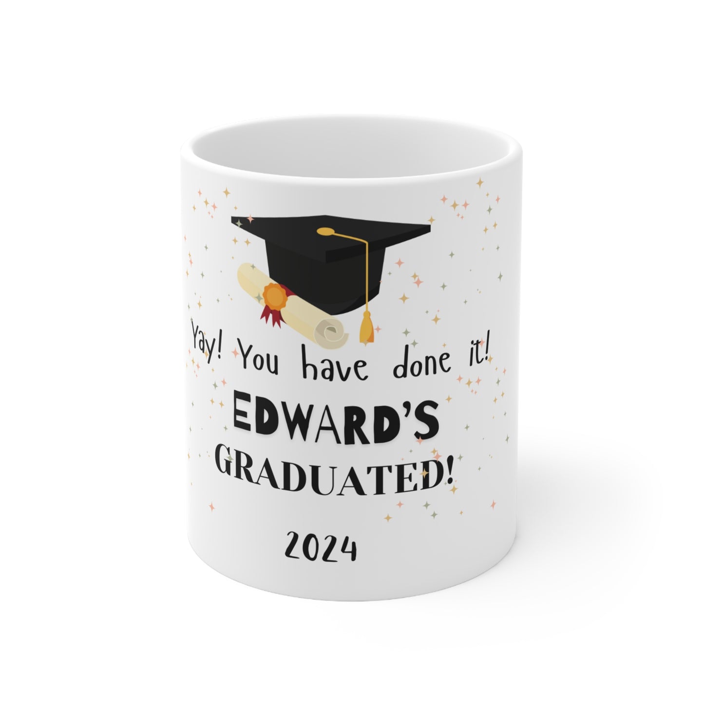 Personalized Graduation Coffee Mug
