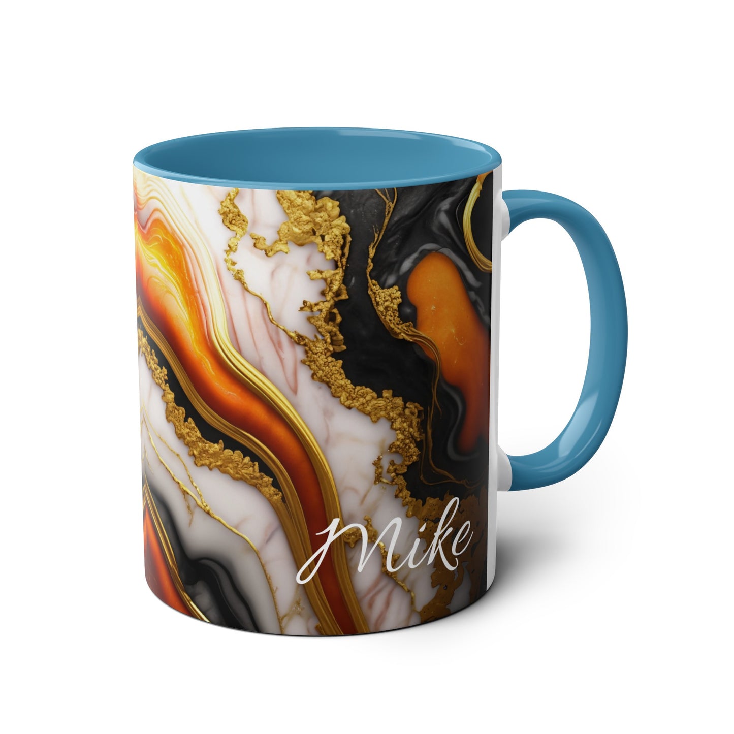 Two-Tone Coffee Mugs, 11oz