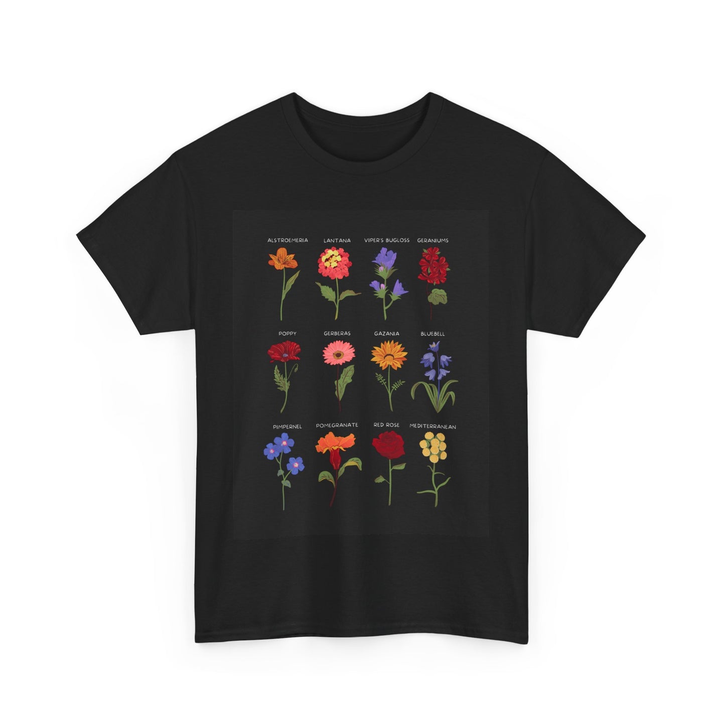 Floral Thick T-Shirt