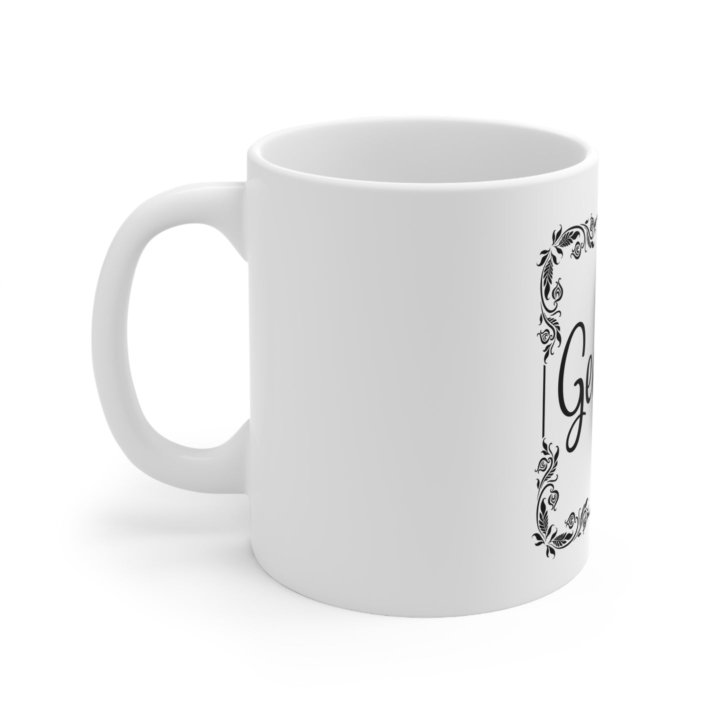 Mug Initial Name Neon Gift Ideas