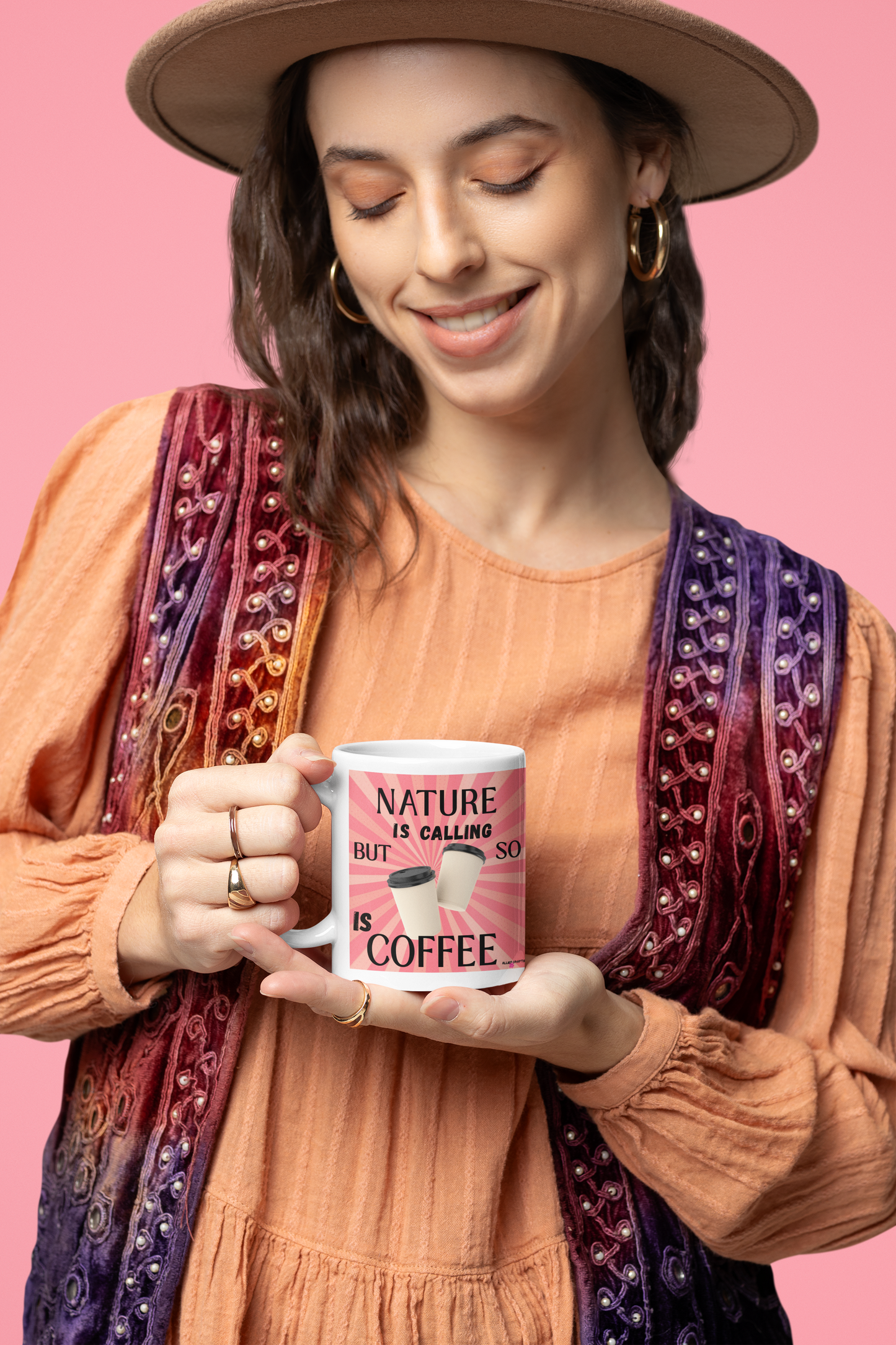 Nature Is Calling, But So Is Coffee Mug