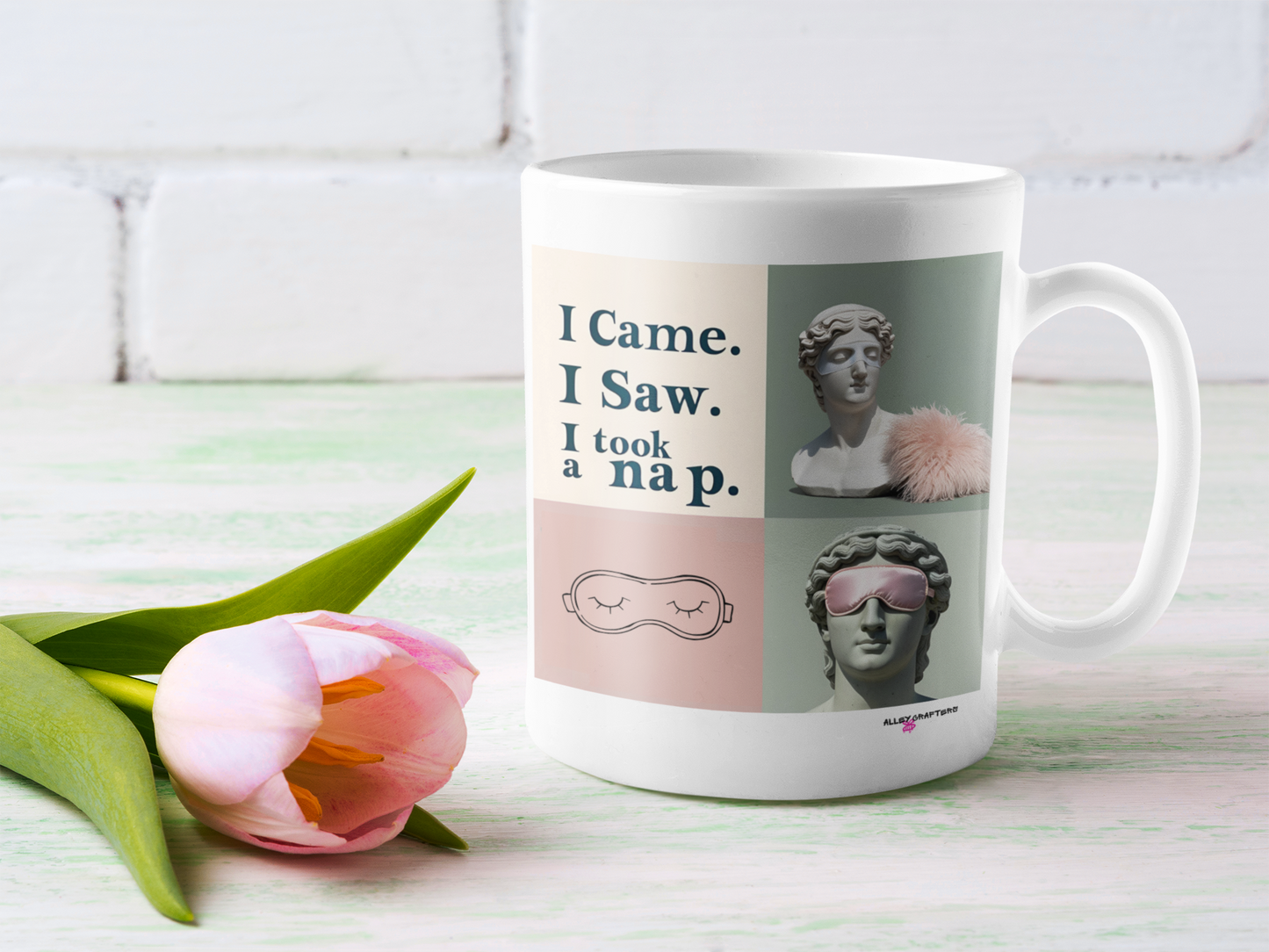 I Came, I Saw, I Took a Nap Mug