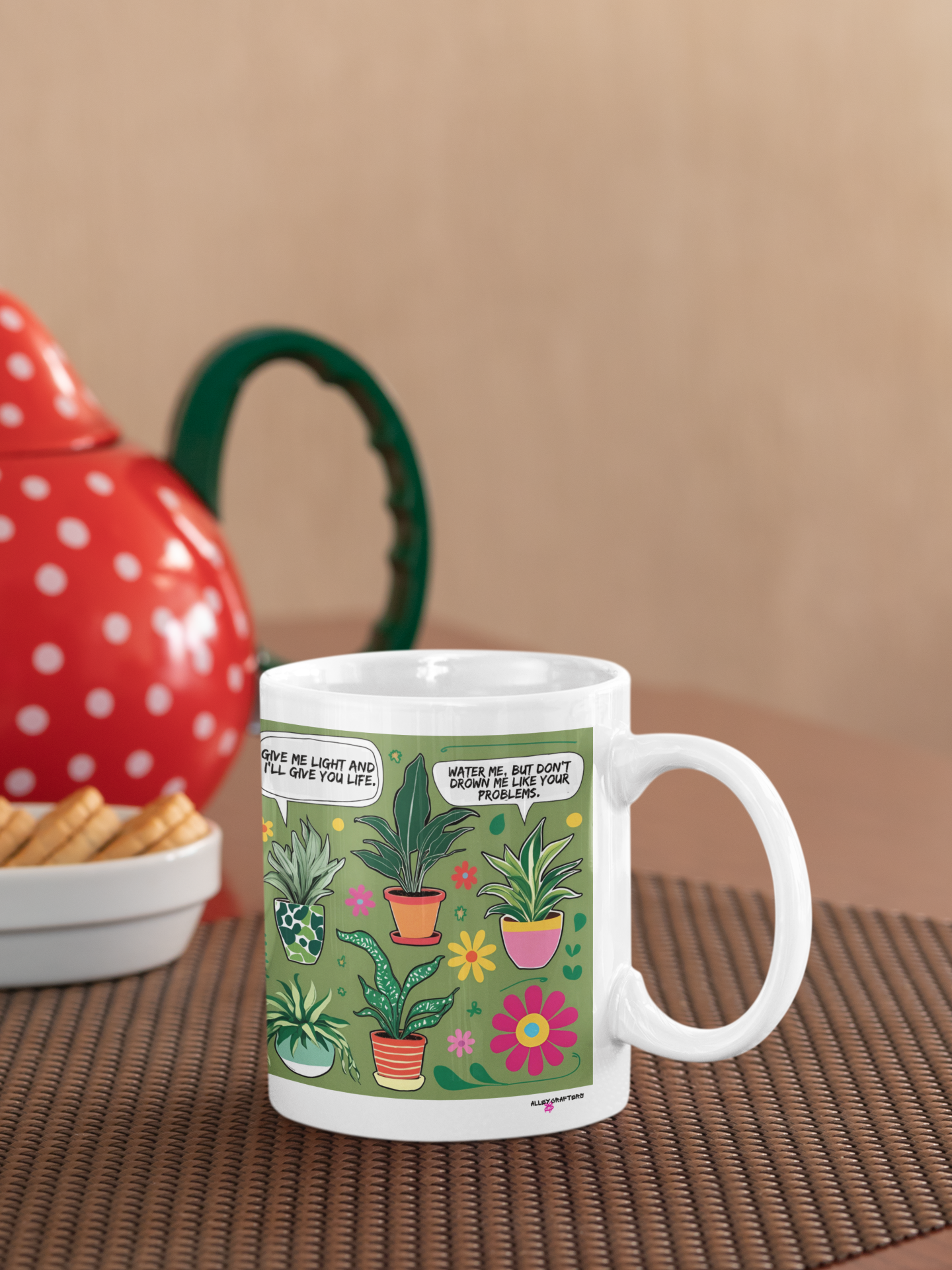 Botanical Humour Mug