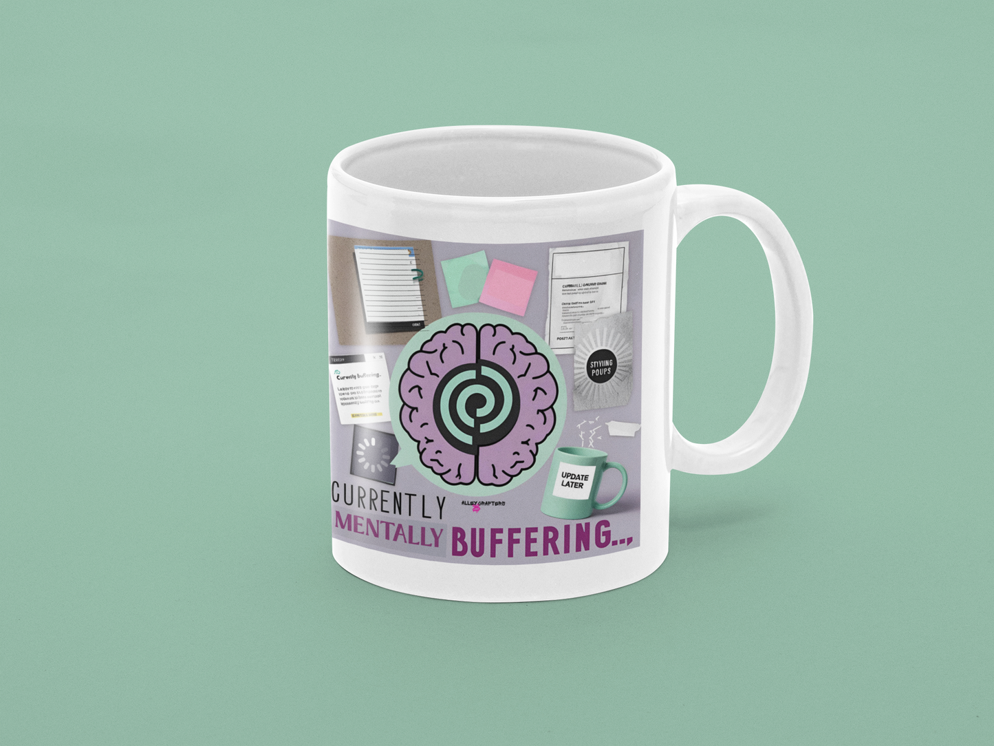 Currently Mentally Buffering Mug