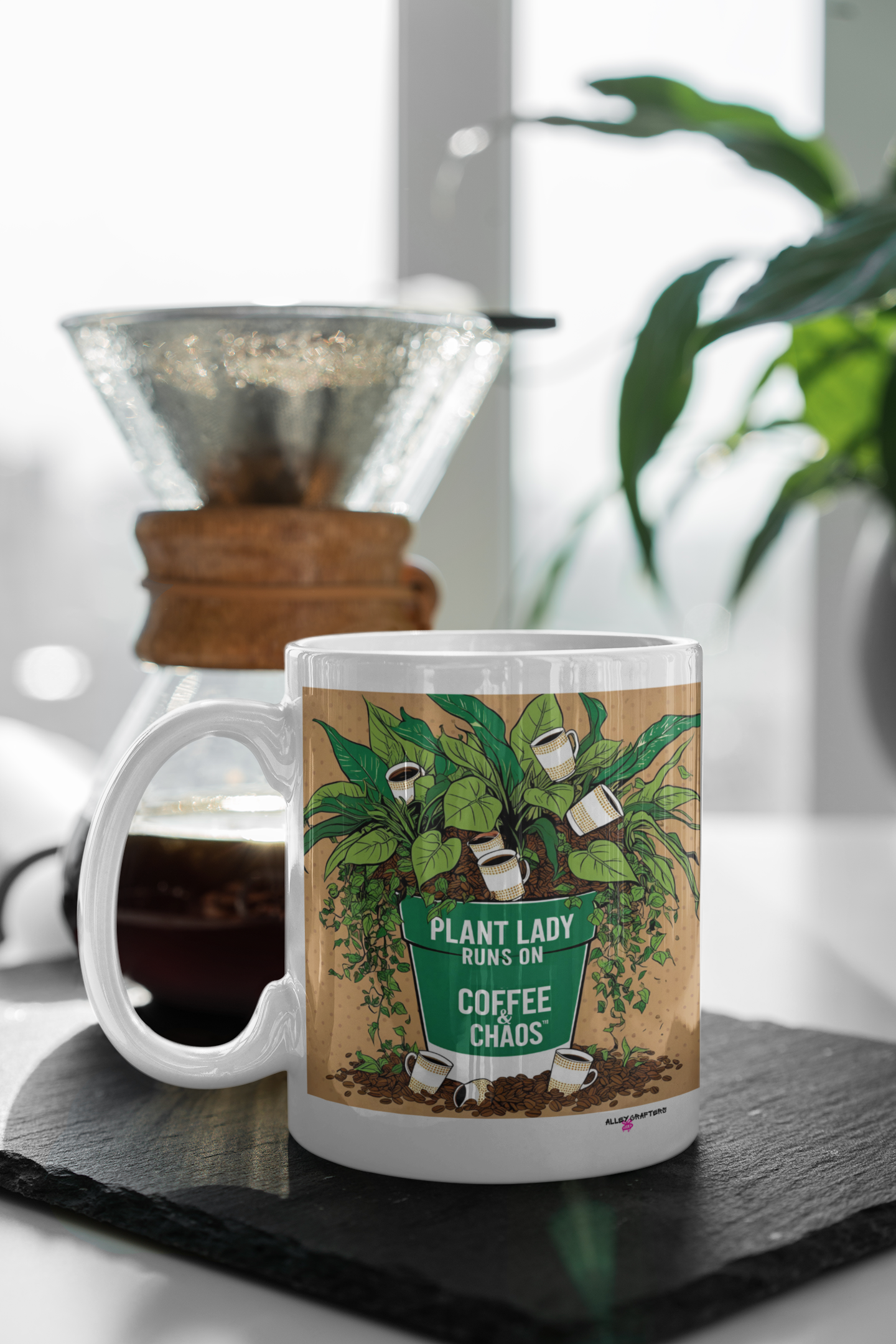 Plant Lady Coffee Chaos Mug