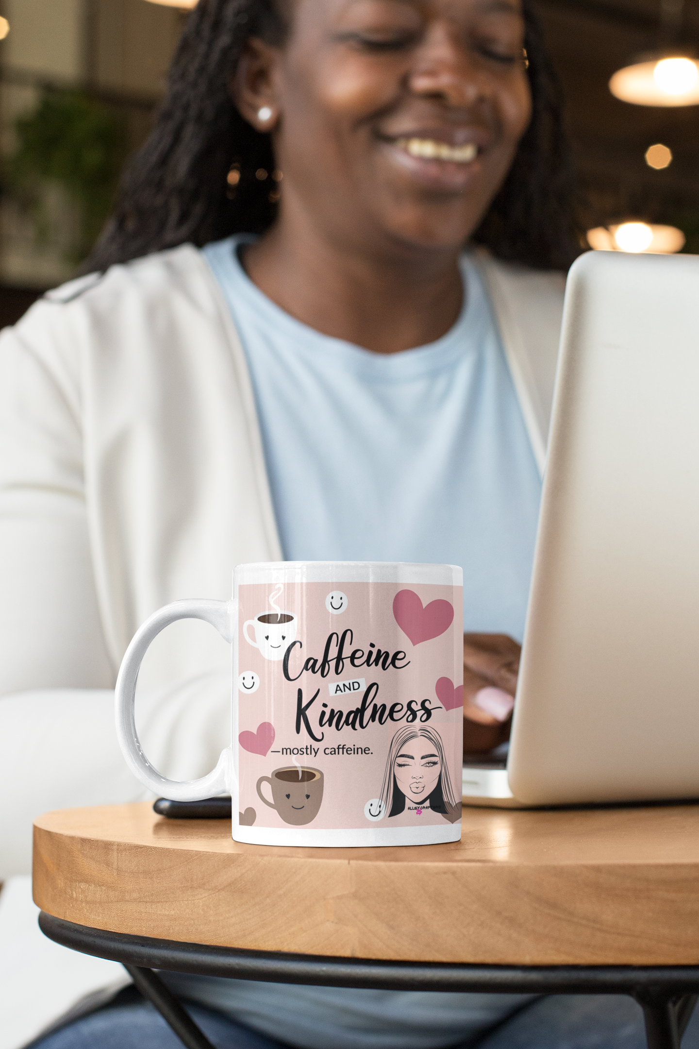 Caffeine & Kindness Mug