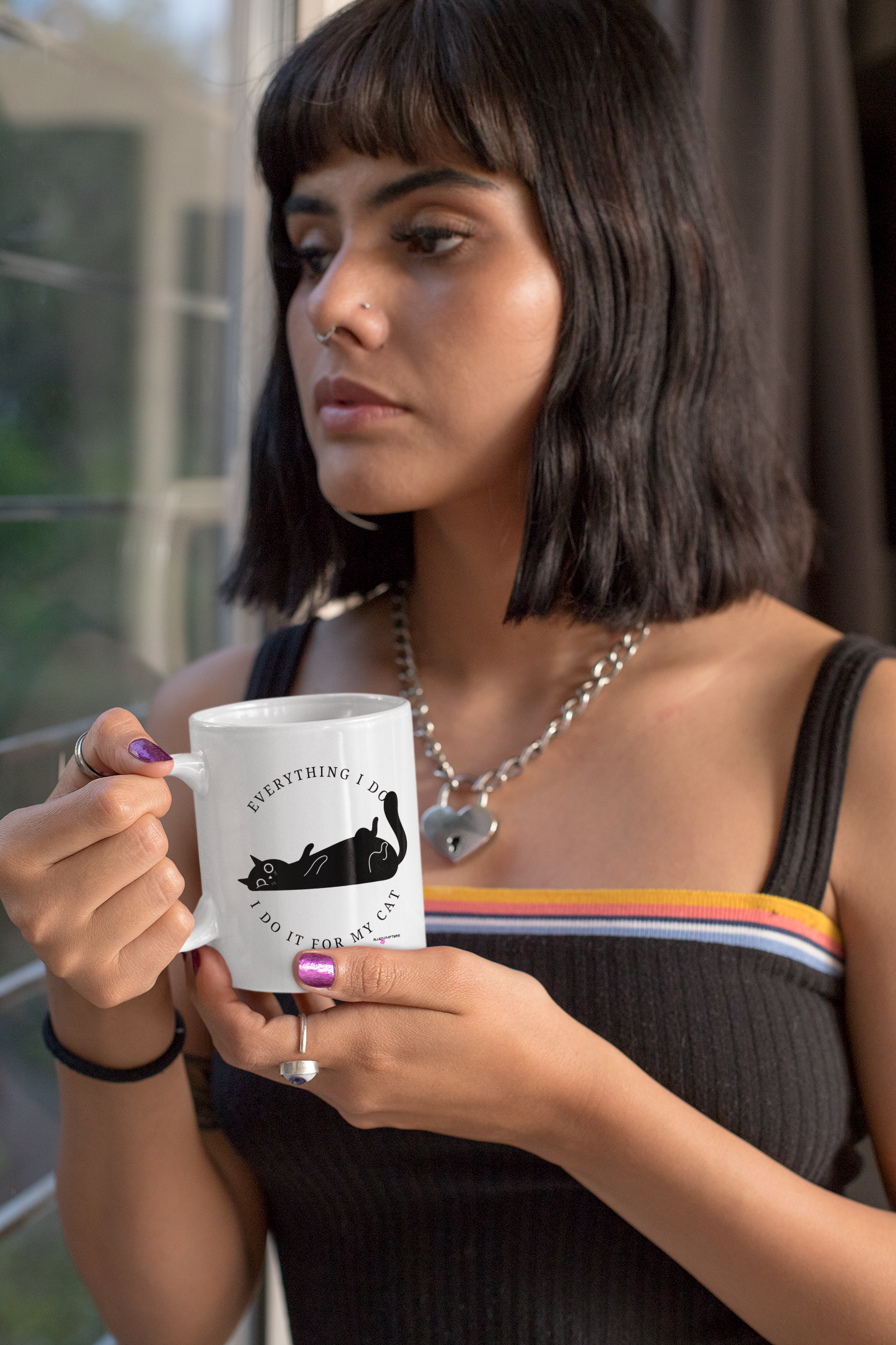 Everything I Do, I Do It for My Cat Mug