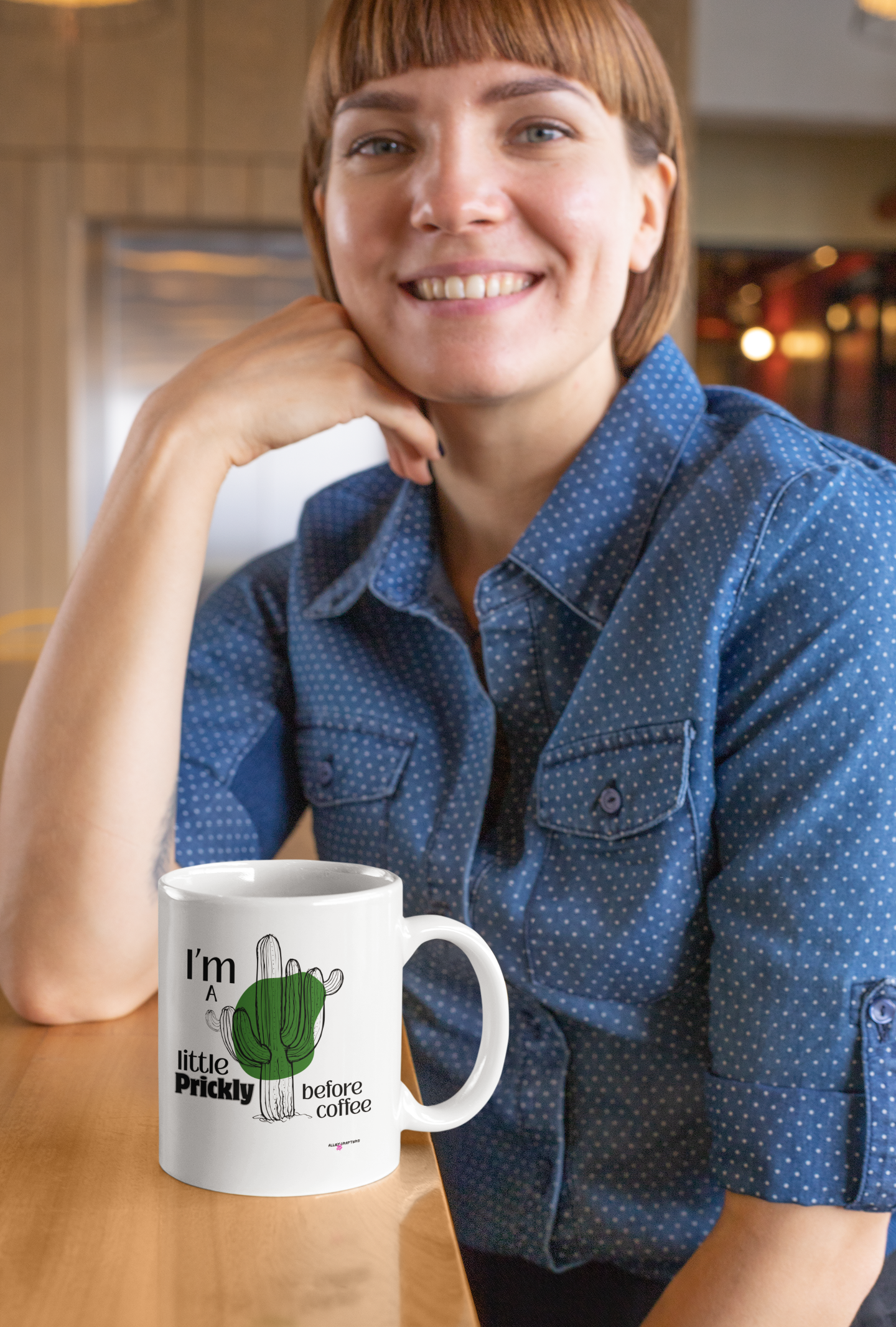 Prickly Cactus Coffee Mug