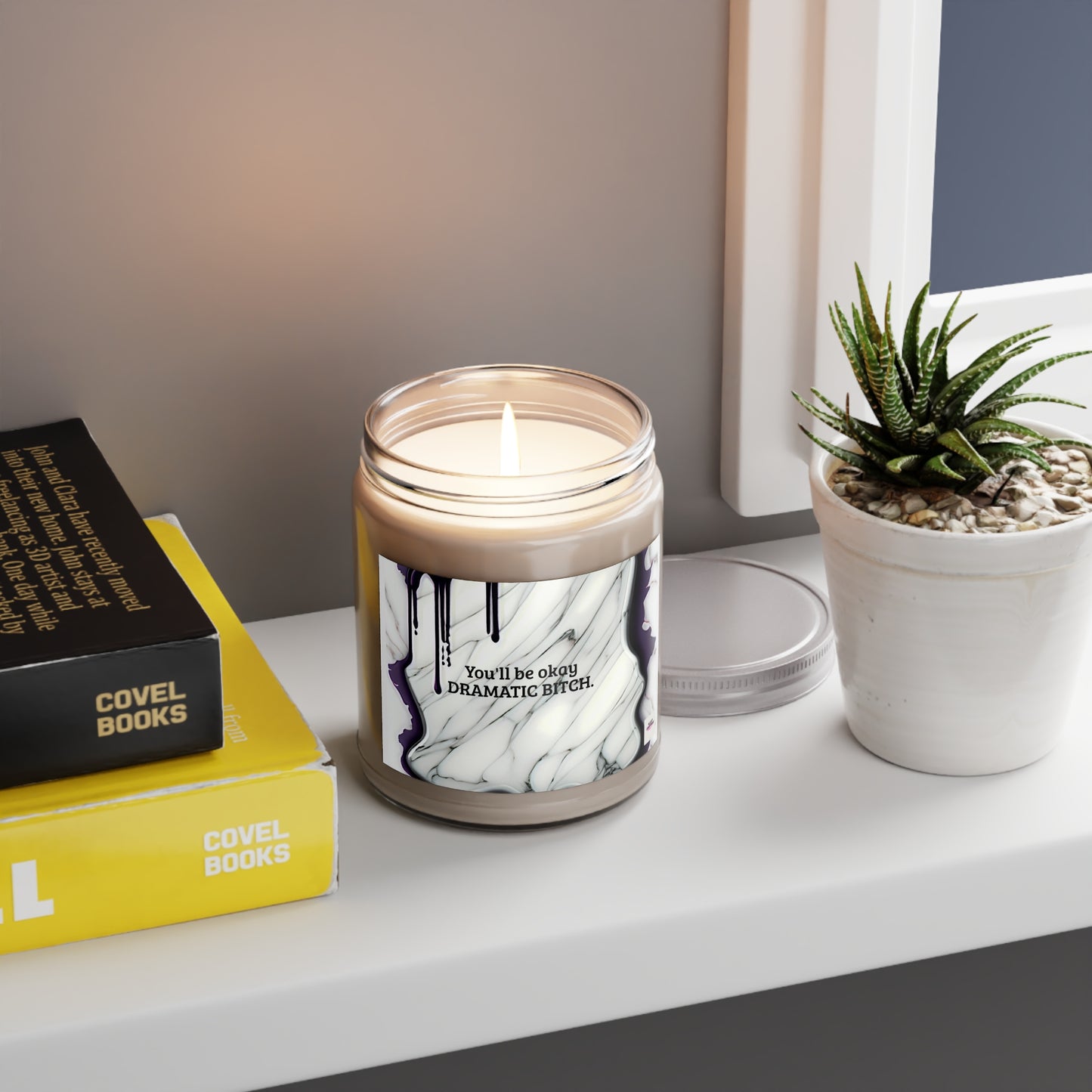 You'll be okay "Dramatic Bitch.'' Scented Candles, 9oz