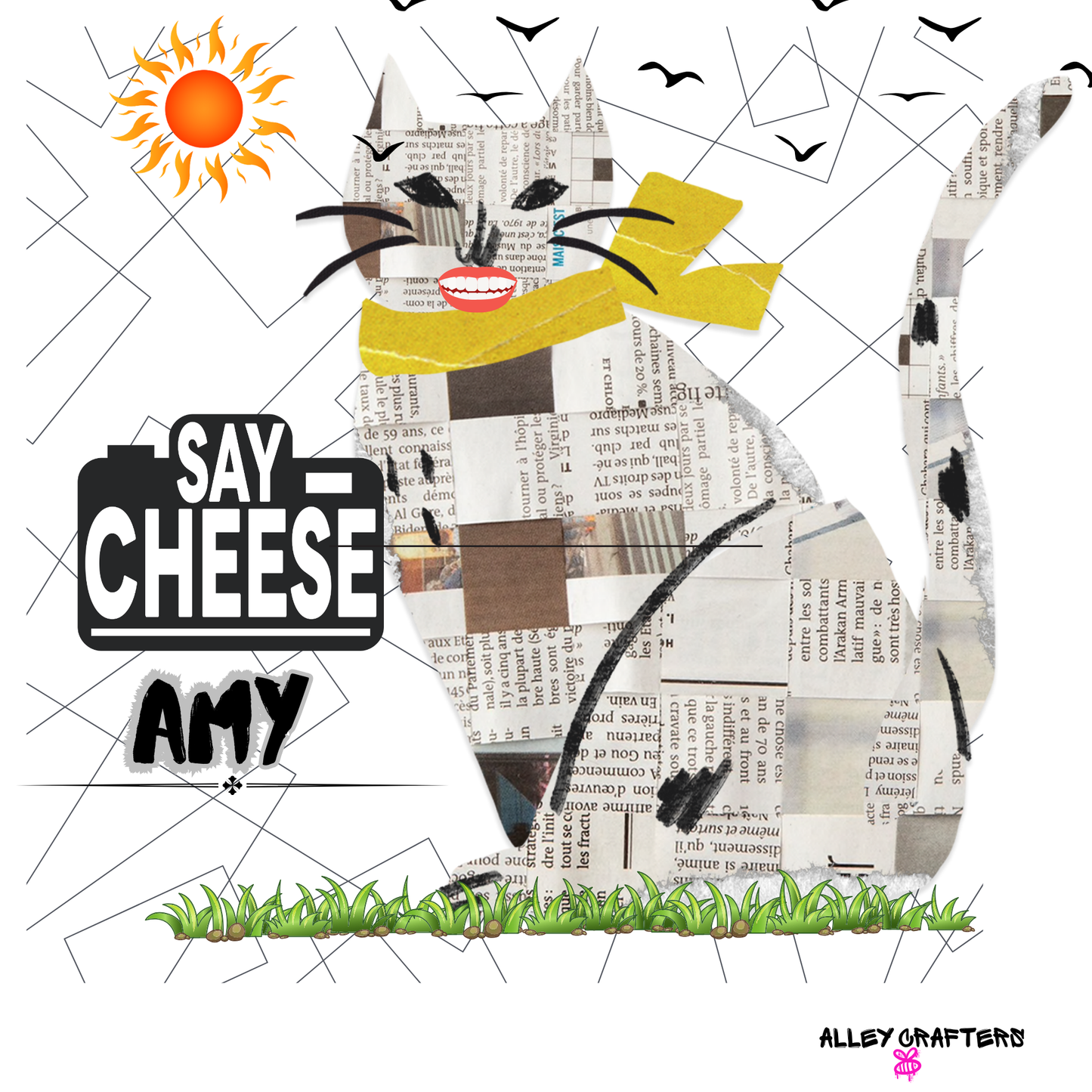 Say Cheese (Name) Tote Bag