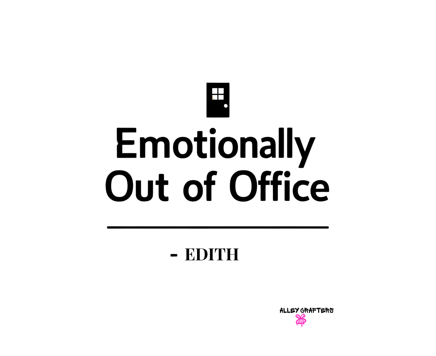 Emotional Out of Office Tote Bag