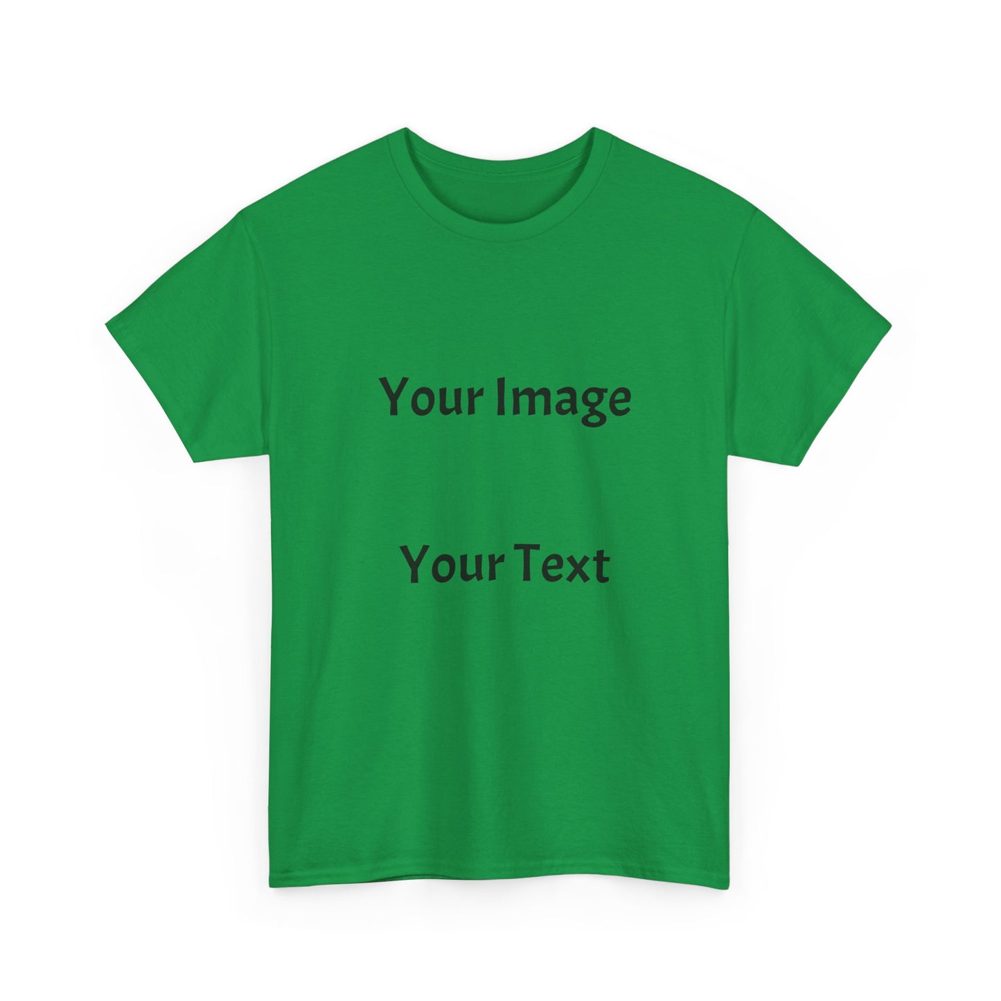 Custom Image and Text Unisex T-Shirt