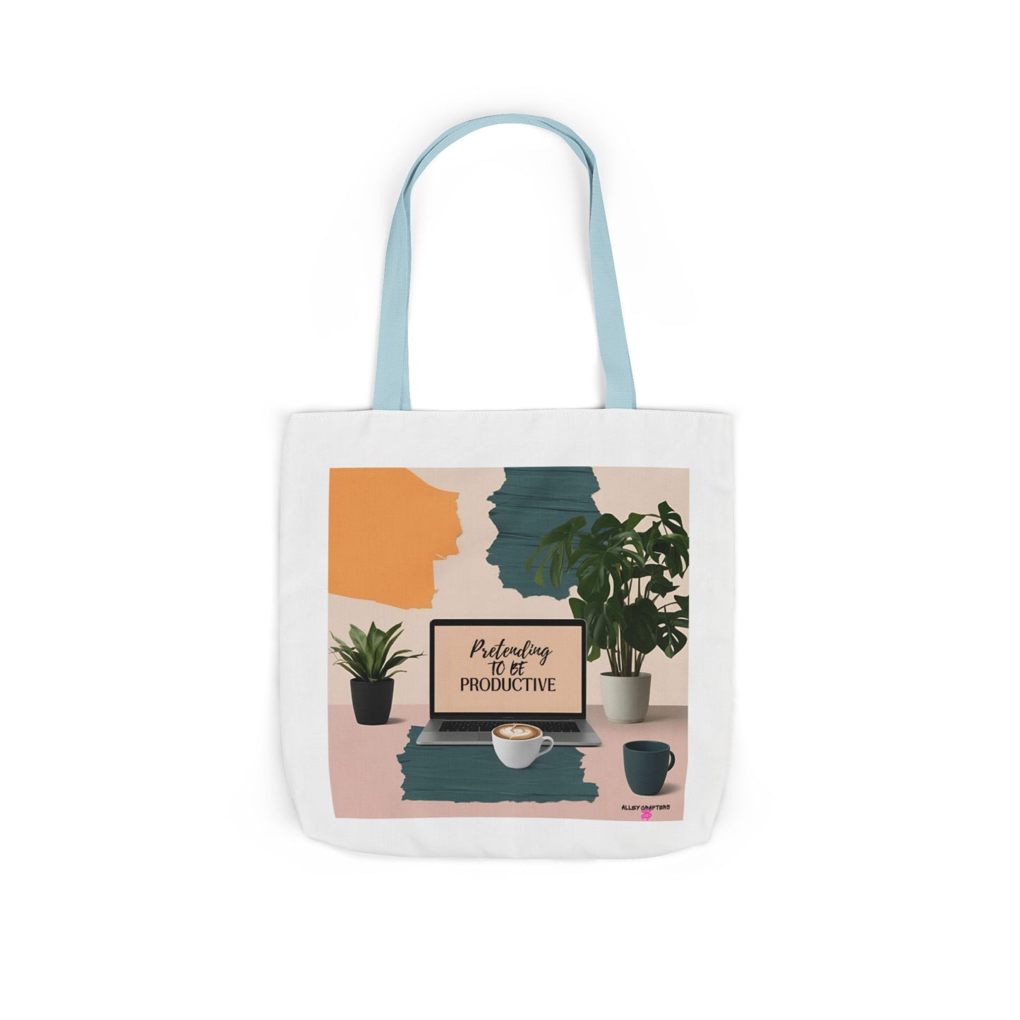 Pretending to Be Productive Tote Bag