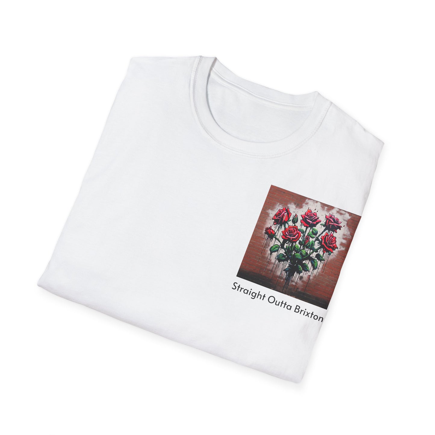 Straight outta..Unisex Softstyle T-Shirt