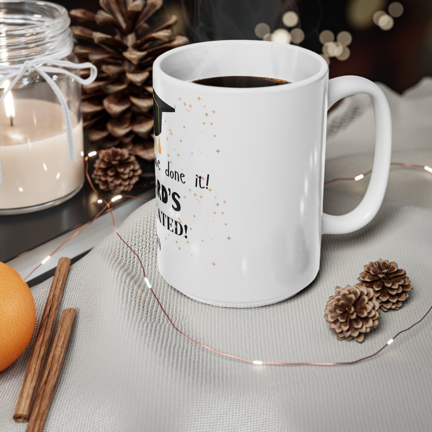 Personalized Graduation Coffee Mug