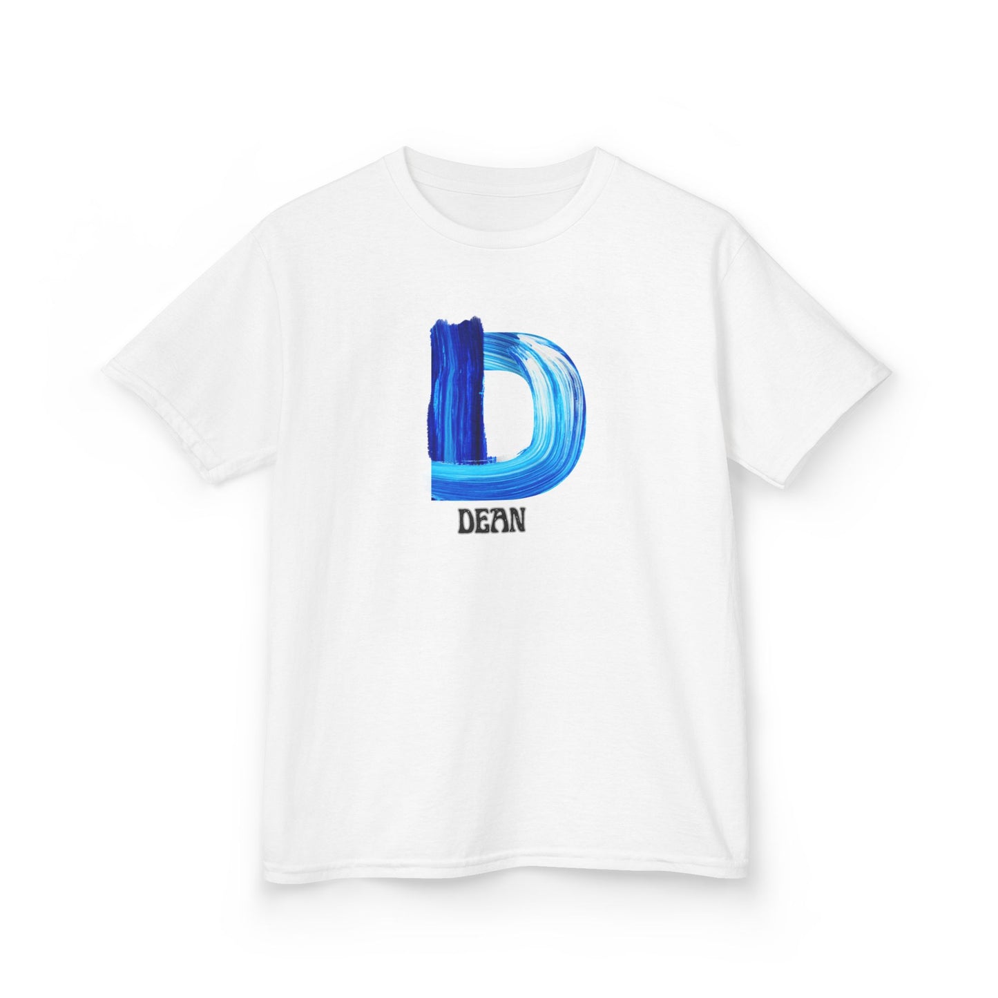 Personalised Children's Initial T-Shirt - Customisable Cotton Tee for Ages 4-12