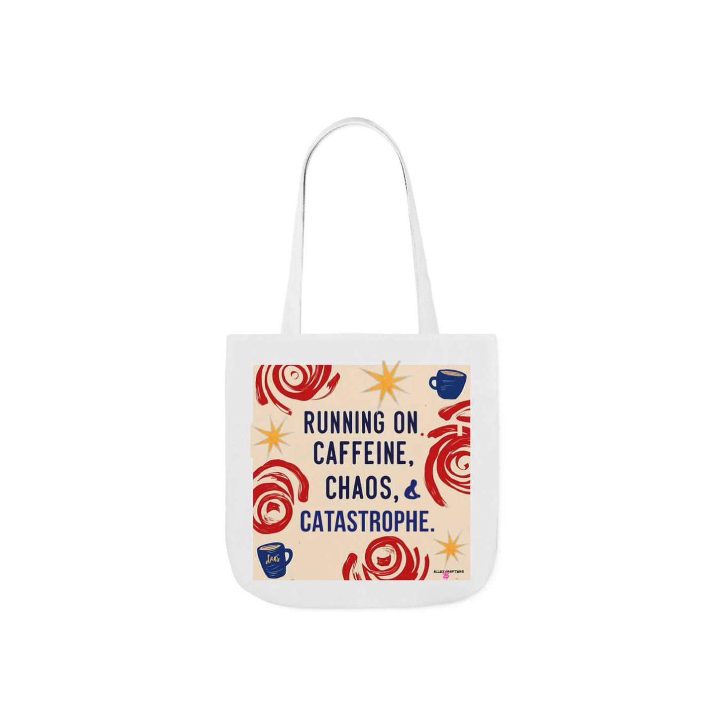 Caffeine Chaos Tote Bag