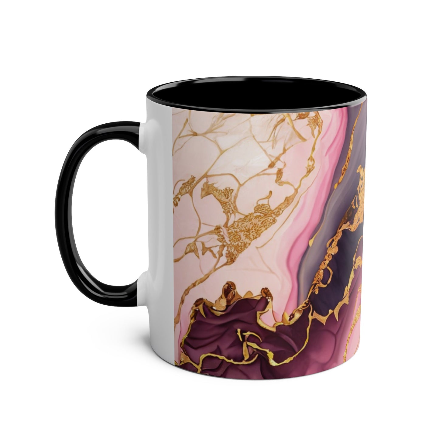 Personalised Name Marble ink Coffee Mugs! 11oz