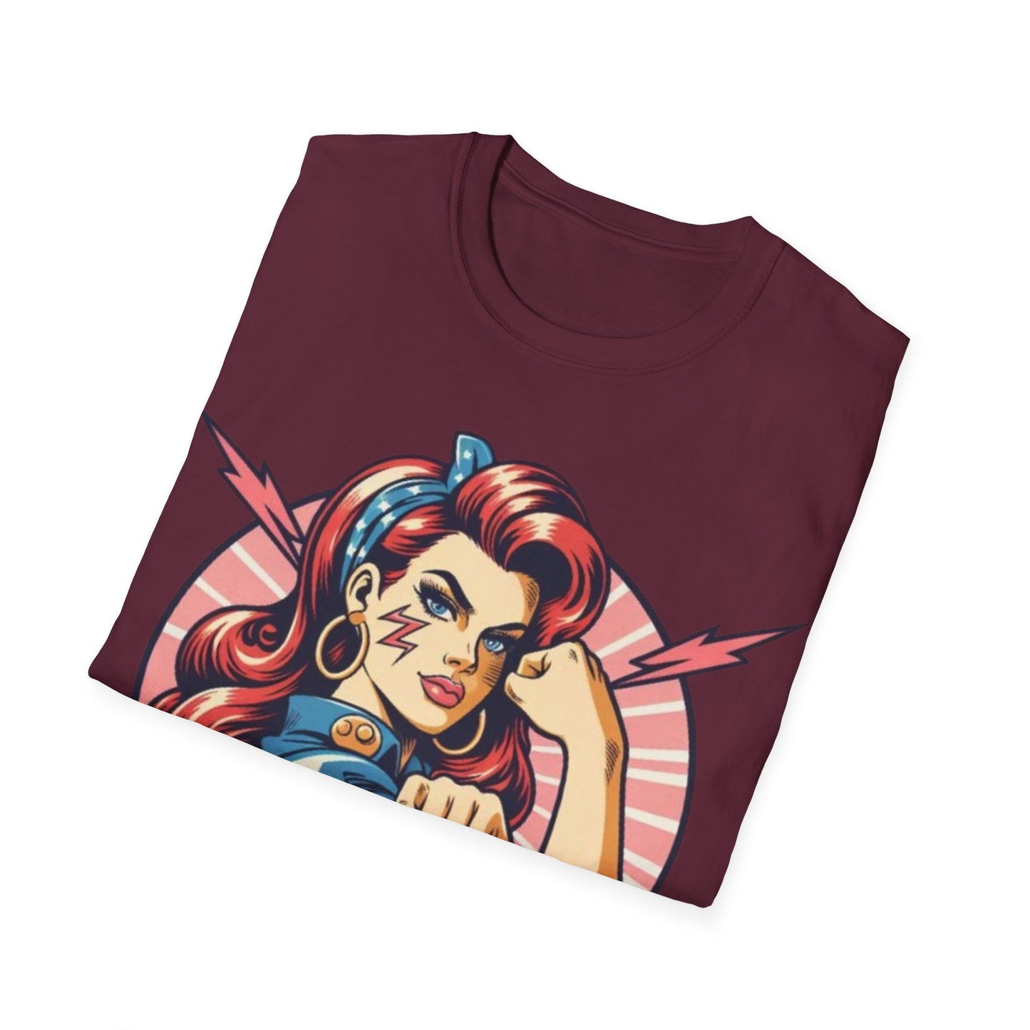 Girl Power T-Shirt - Pop Art Design
