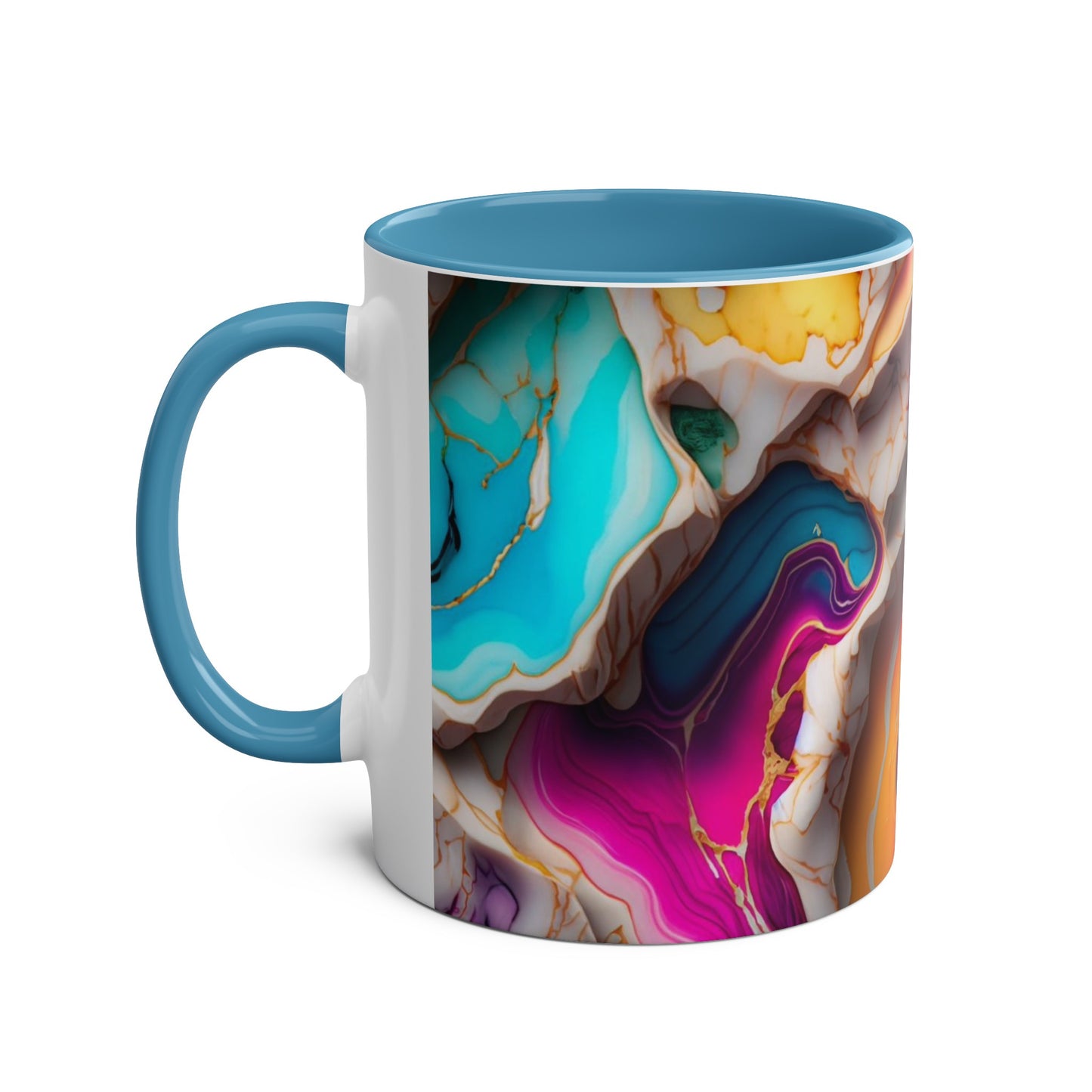 Personalised Marble ink Coloured Mug!