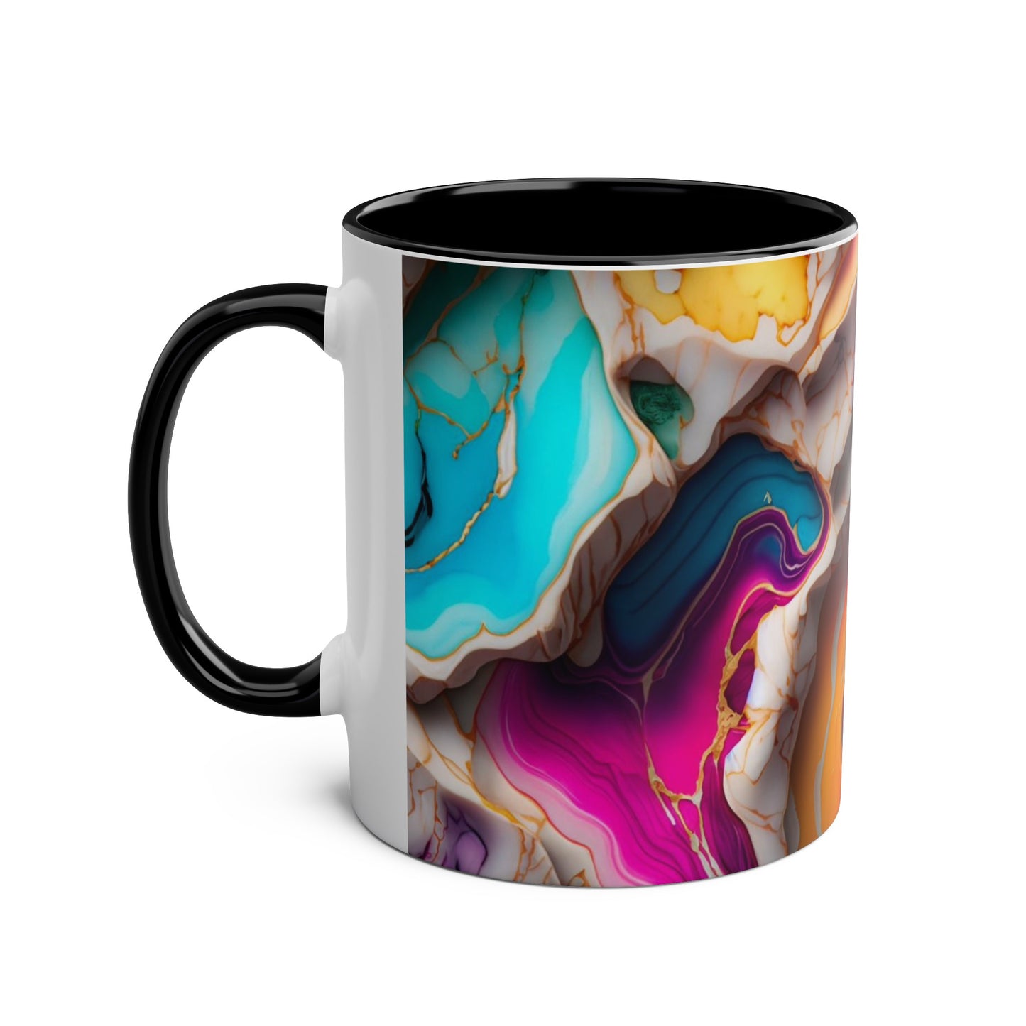 Personalised Marble ink Coloured Mug!