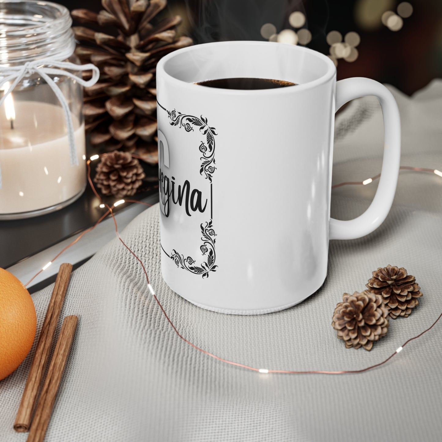 Mug Initial Name Neon Gift Ideas