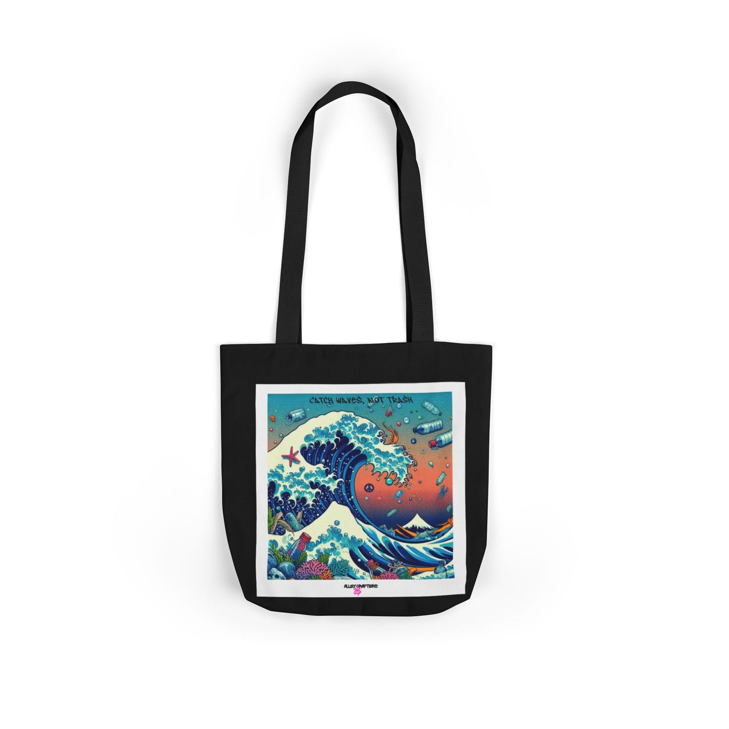 Ocean Wave Art Design, Eco-Friendly Awareness