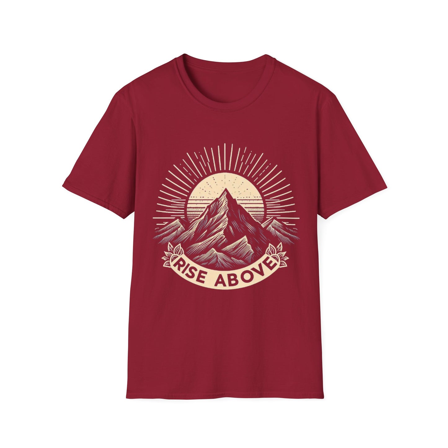 Outdoor T-Shirt - Rise Above Design