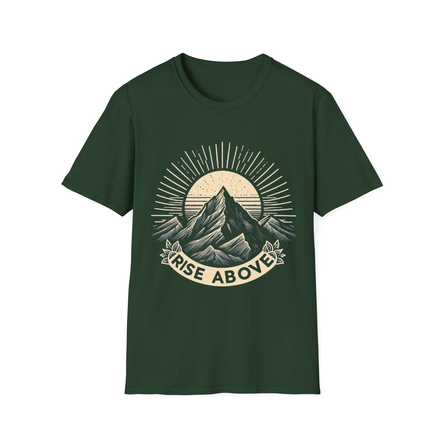 Outdoor T-Shirt - Rise Above Design