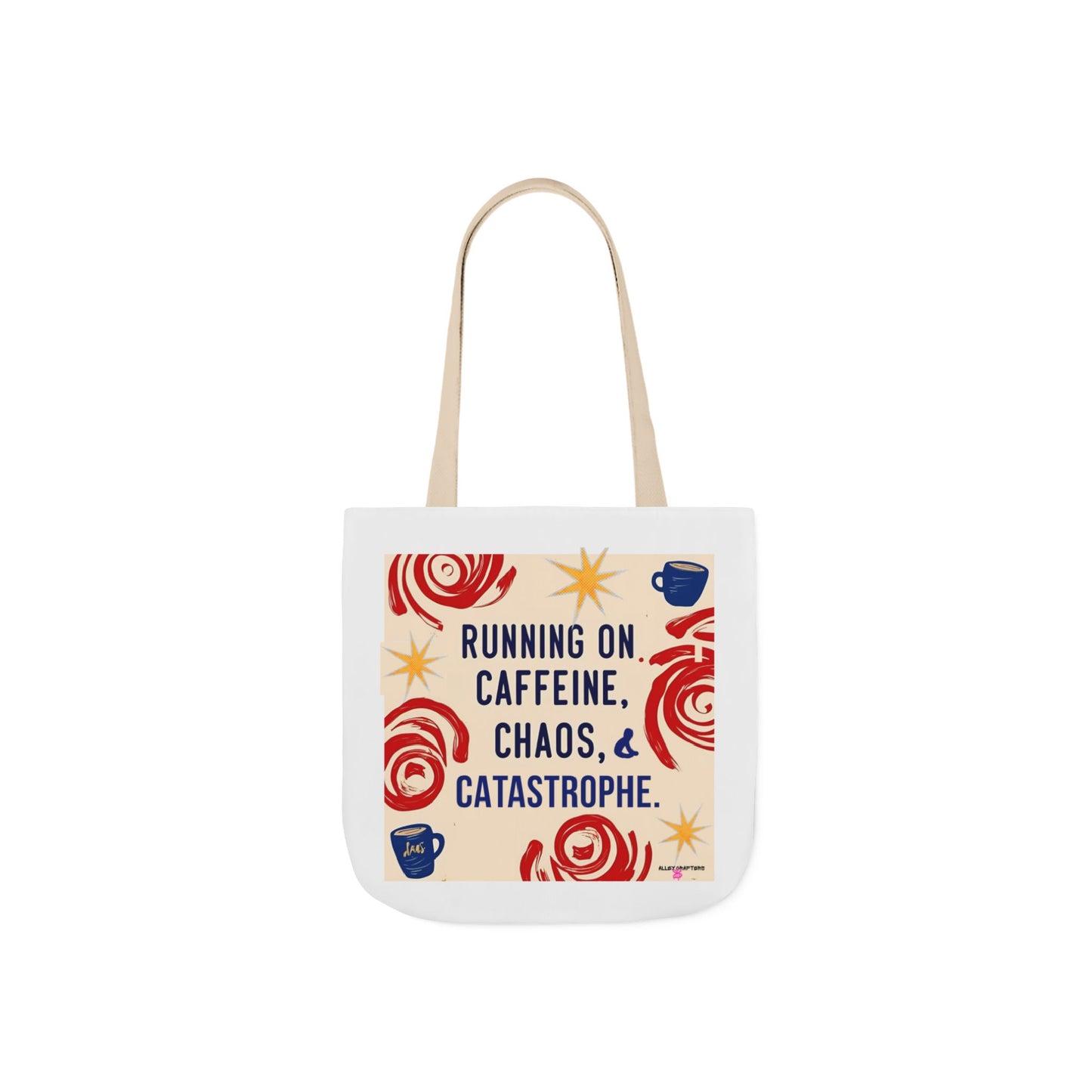 Caffeine Chaos Tote Bag