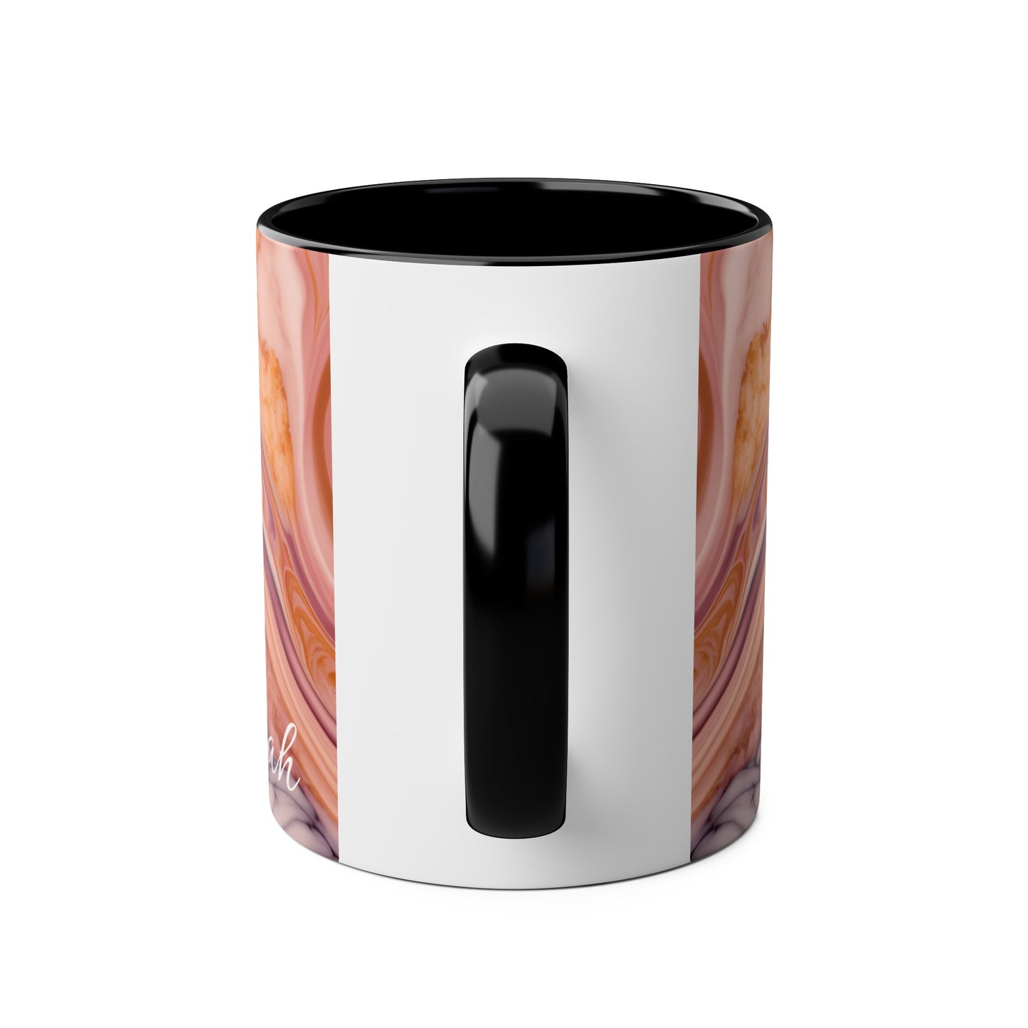 Personalised Marble ink Mugs, 11oz