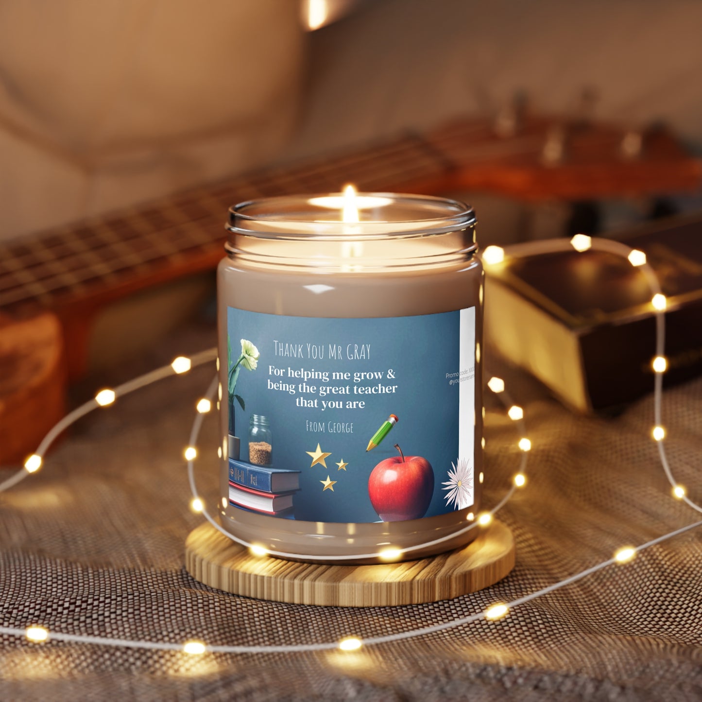 Thank you teacher candle 9oz