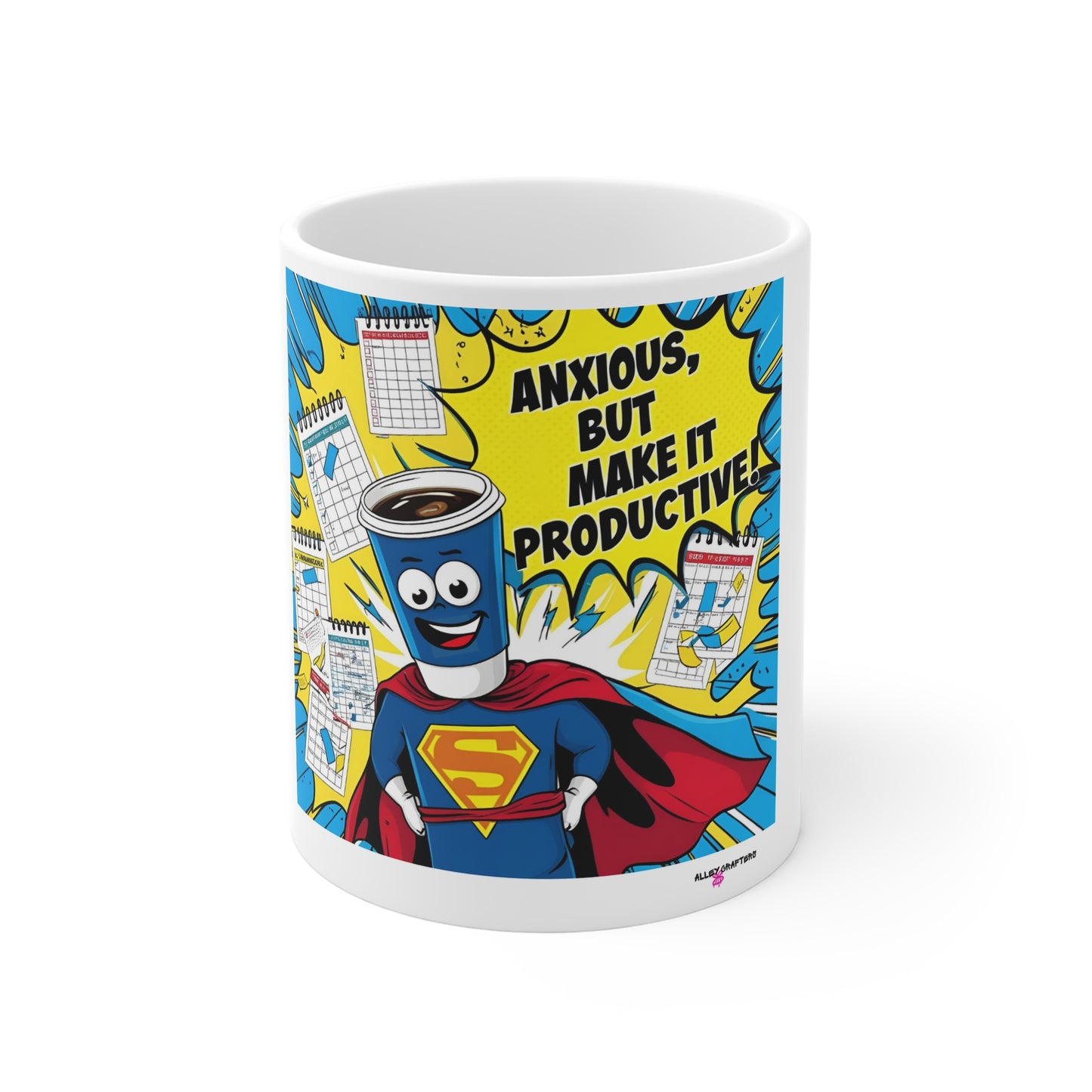 Productive Superhero Mug