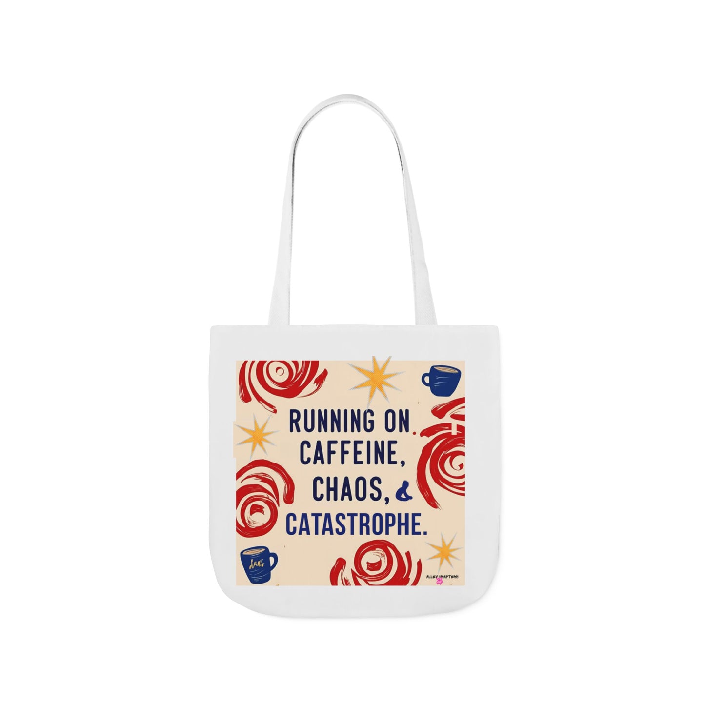 Caffeine Chaos Tote Bag