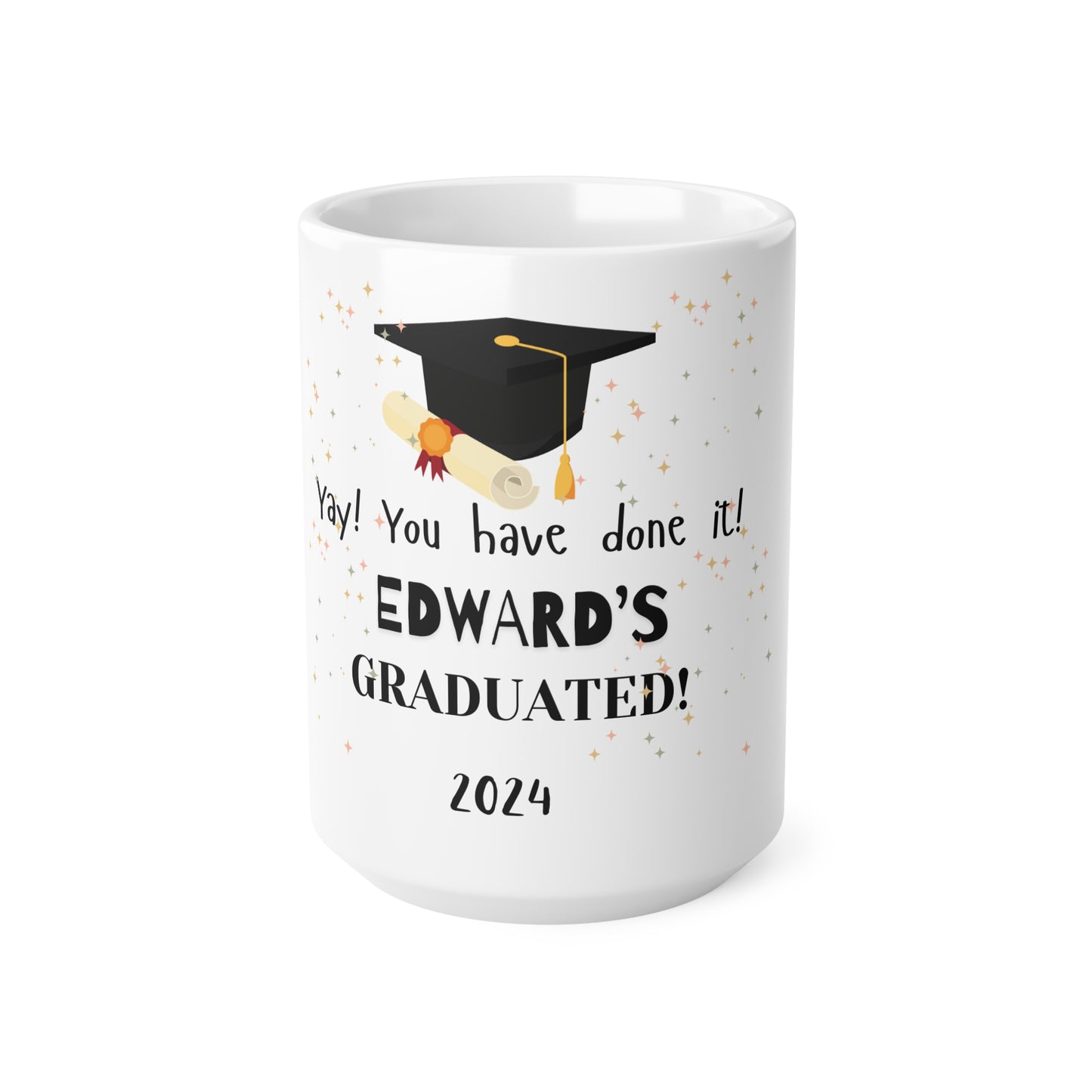 Personalized Graduation Coffee Mug
