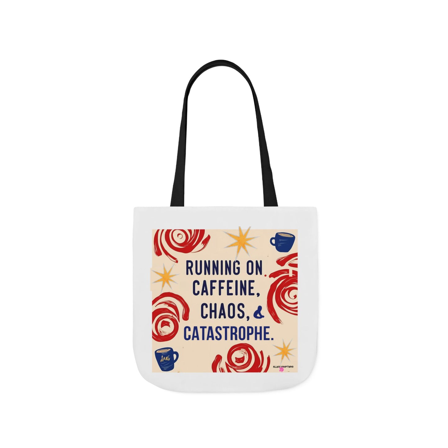 Caffeine Chaos Tote Bag