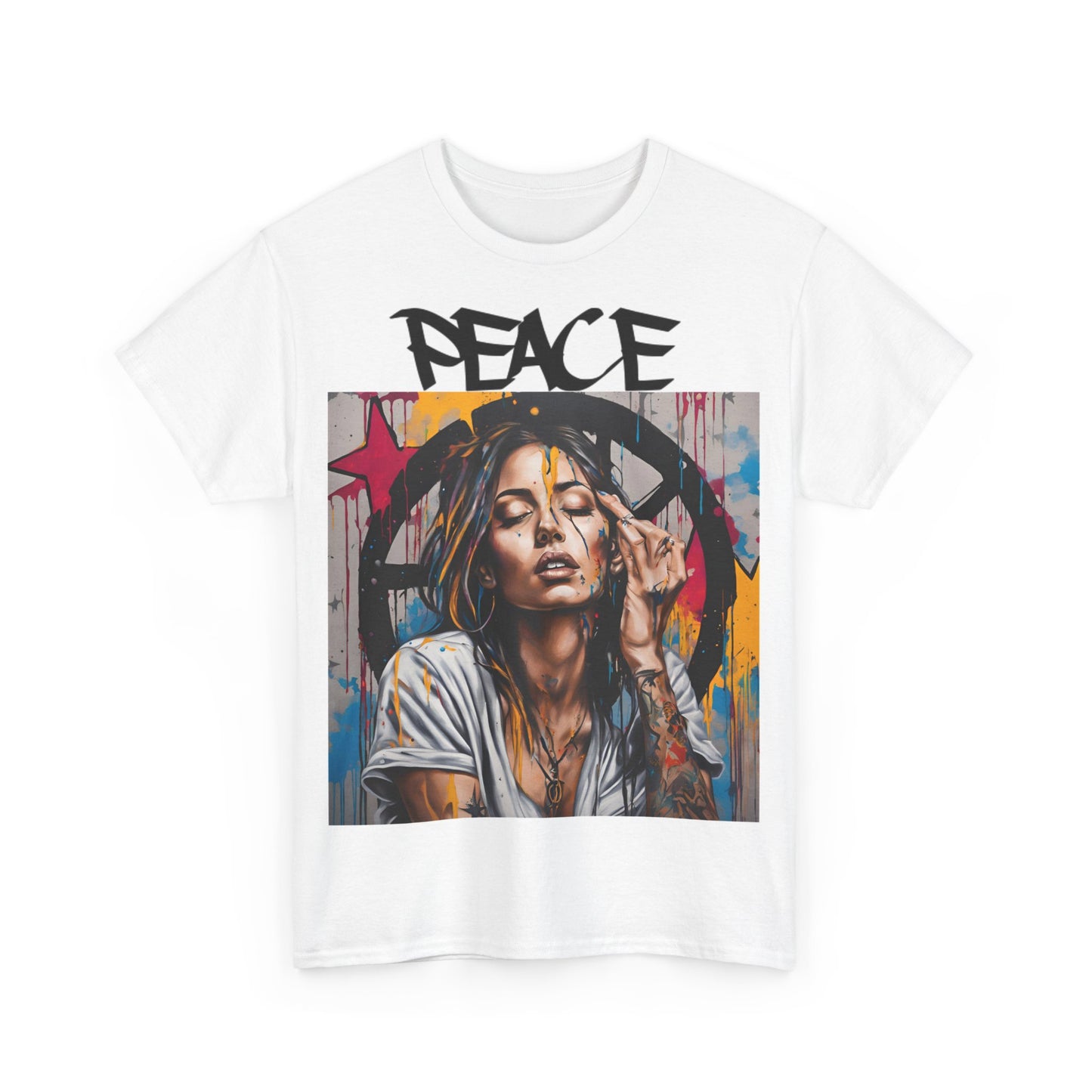 Graffiti Peace Urban Tee