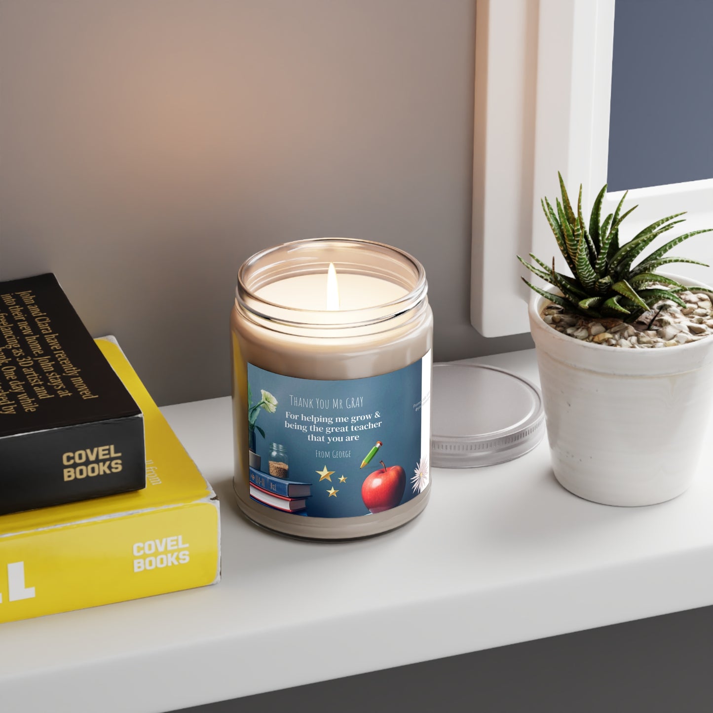 Thank you teacher candle 9oz