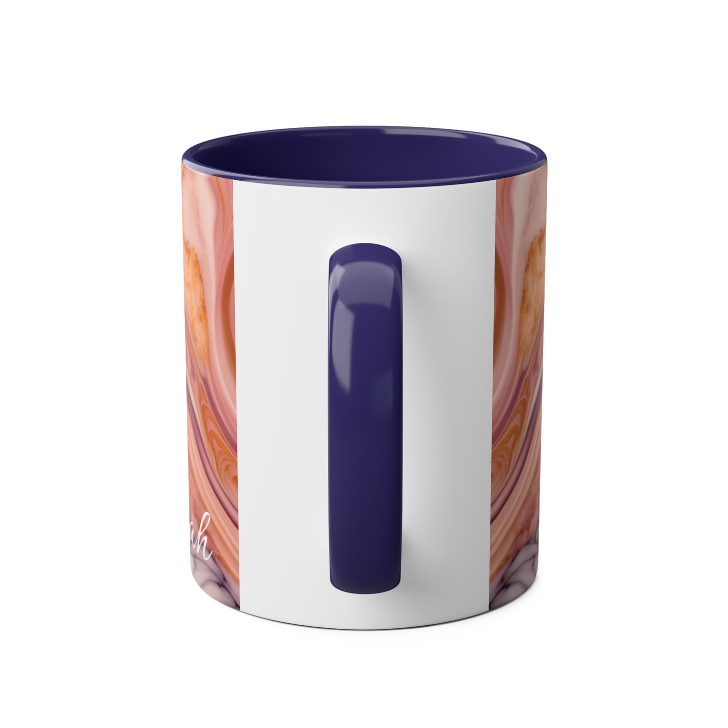 Personalised Marble ink Mugs, 11oz