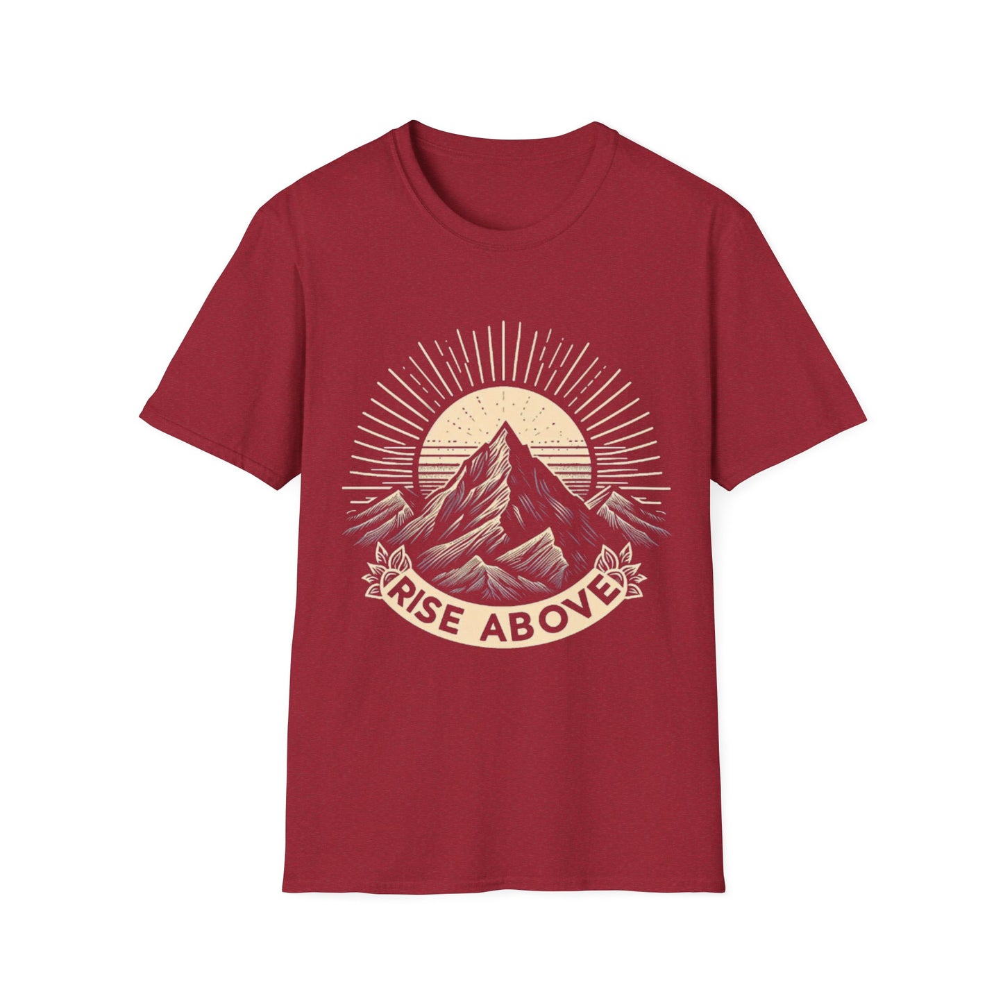 Outdoor T-Shirt - Rise Above Design