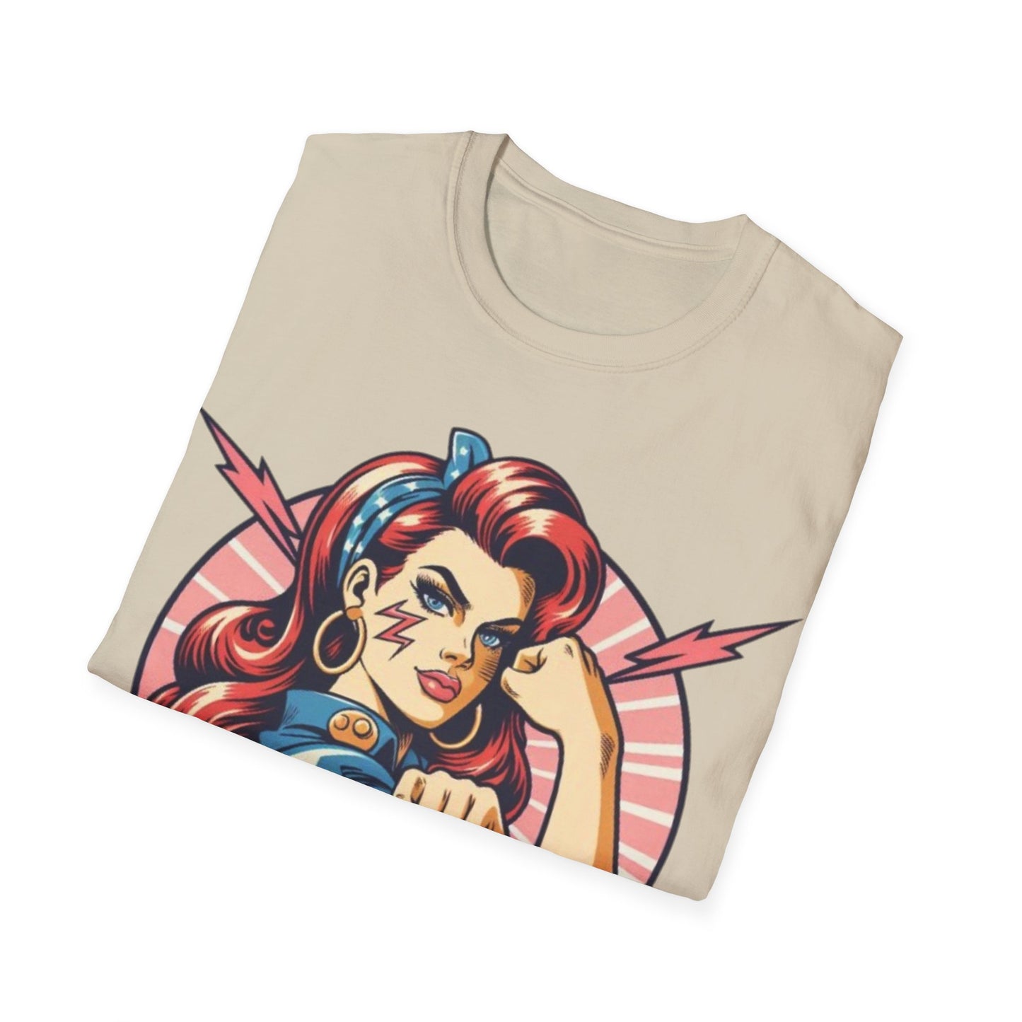 Girl Power T-Shirt - Pop Art Design