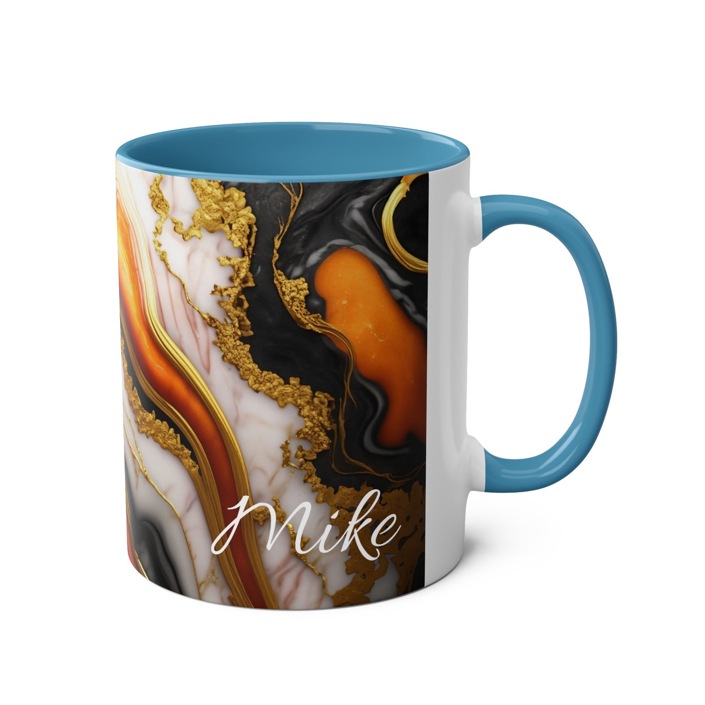 Two-Tone Coffee Mugs, 11oz