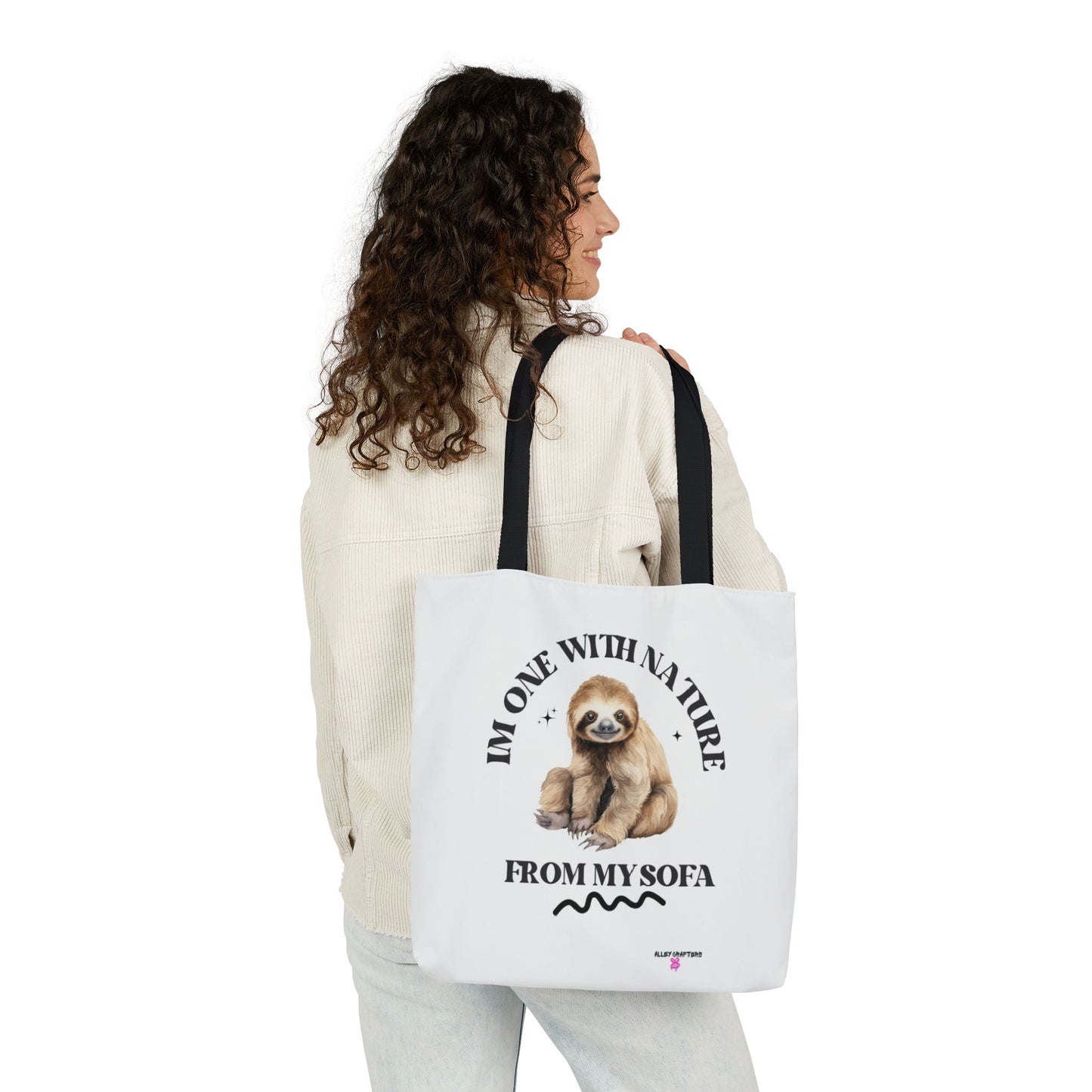 I'm One with Nature Sloth - Tote Bag
