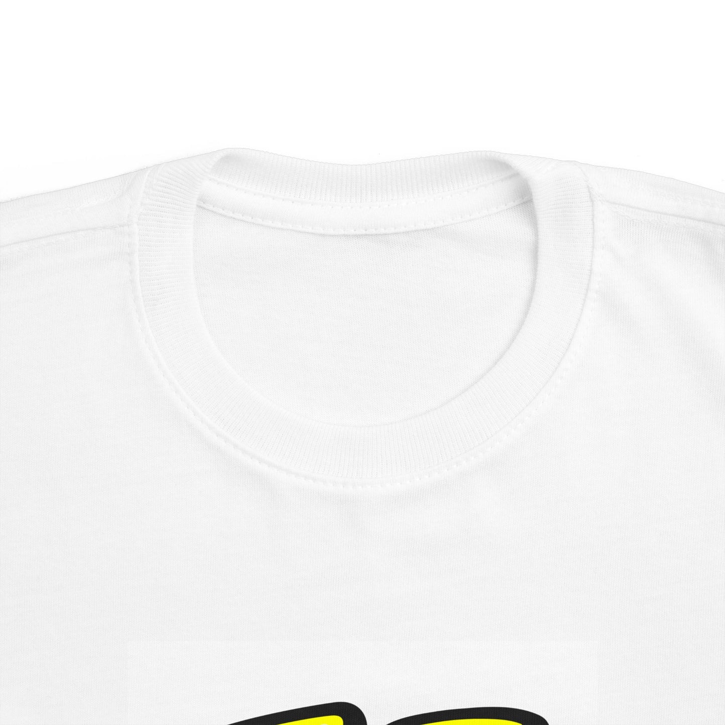 Personalised Toddler Tee Shirt with Name - Custom Fine Jersey Tee for Kids