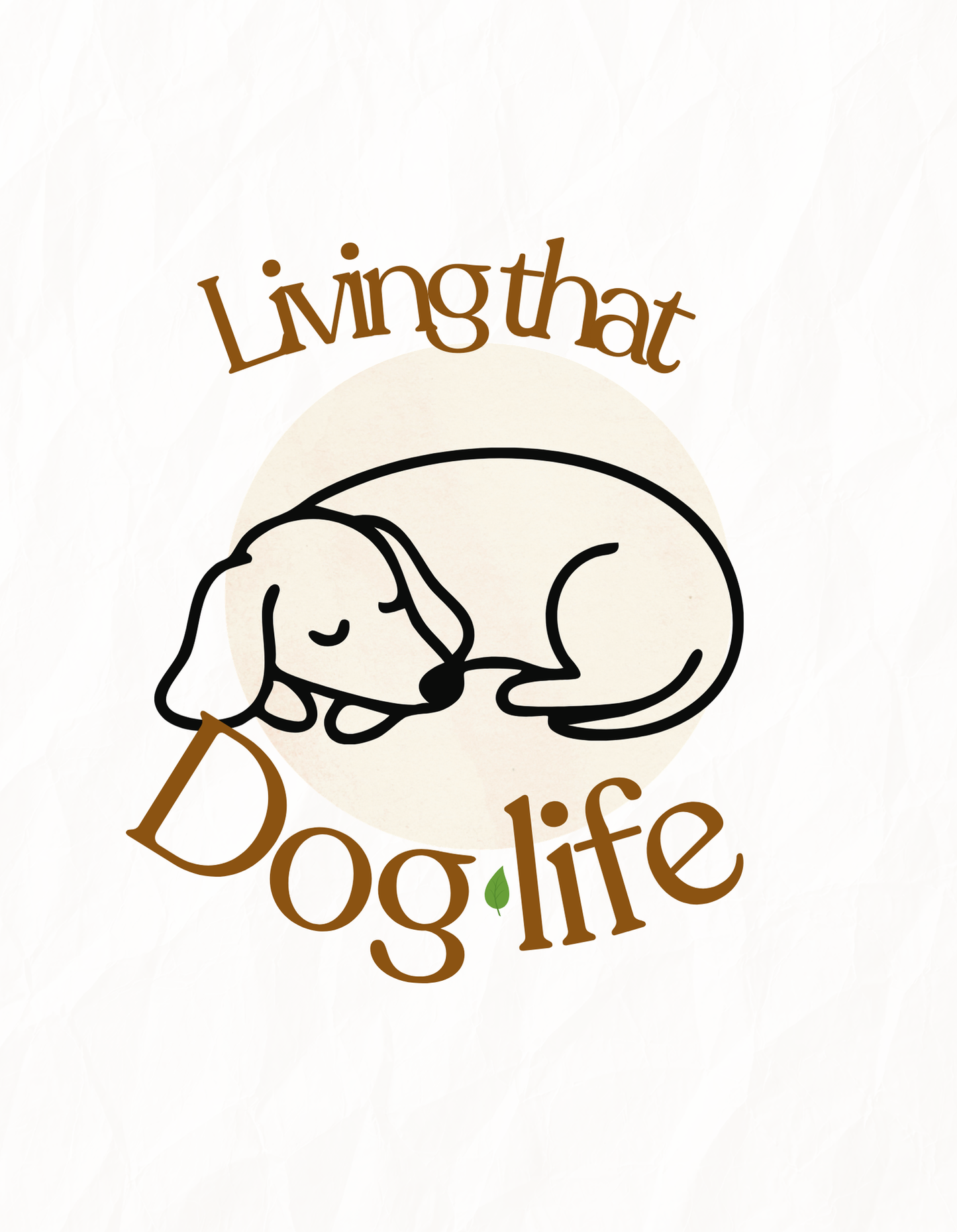 Living That Life T-Shirt | Slow Life, Plant Life & Cat Life Graphic Tee
