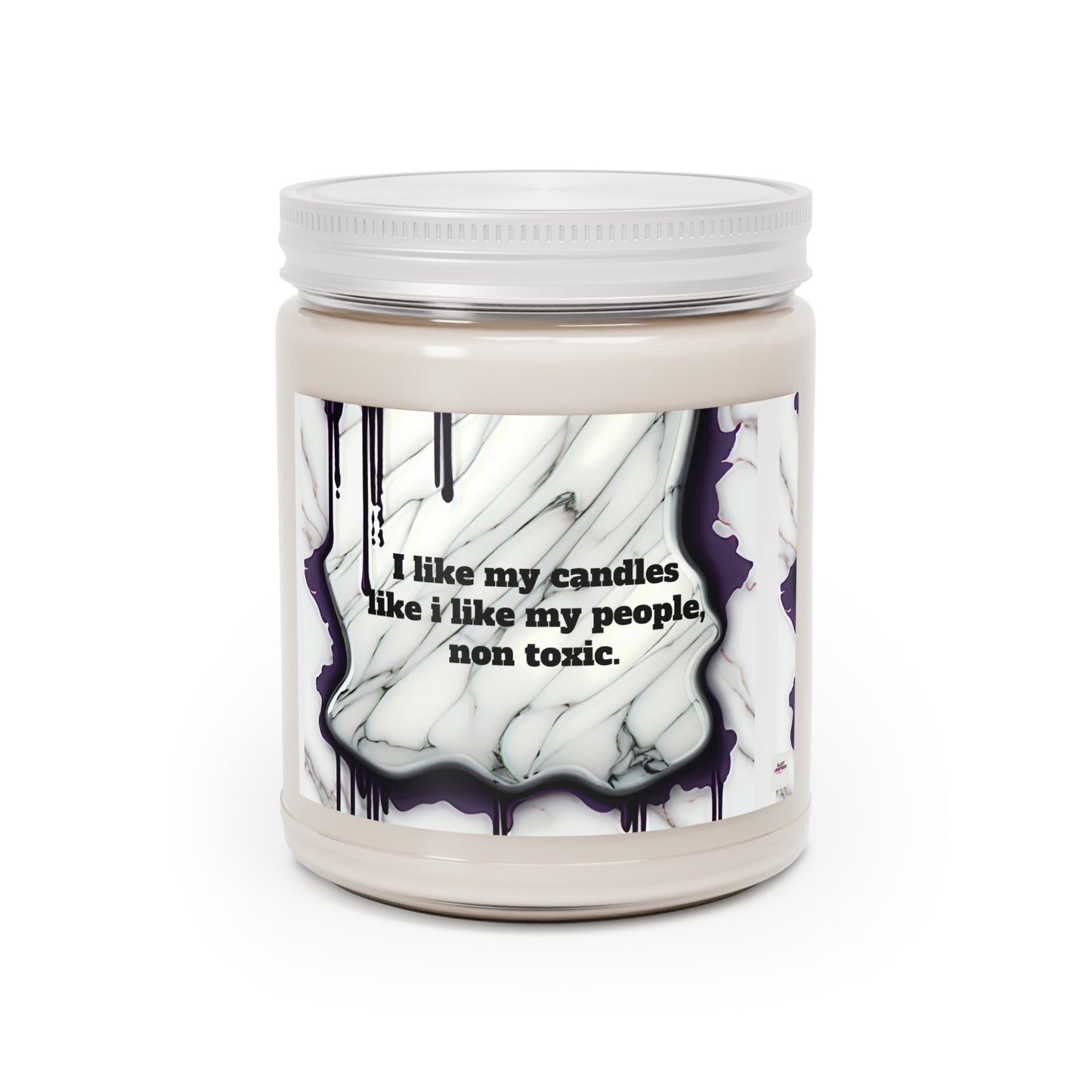I like my candle like I like my people, Non Toxic! Scented Candles, 9oz
