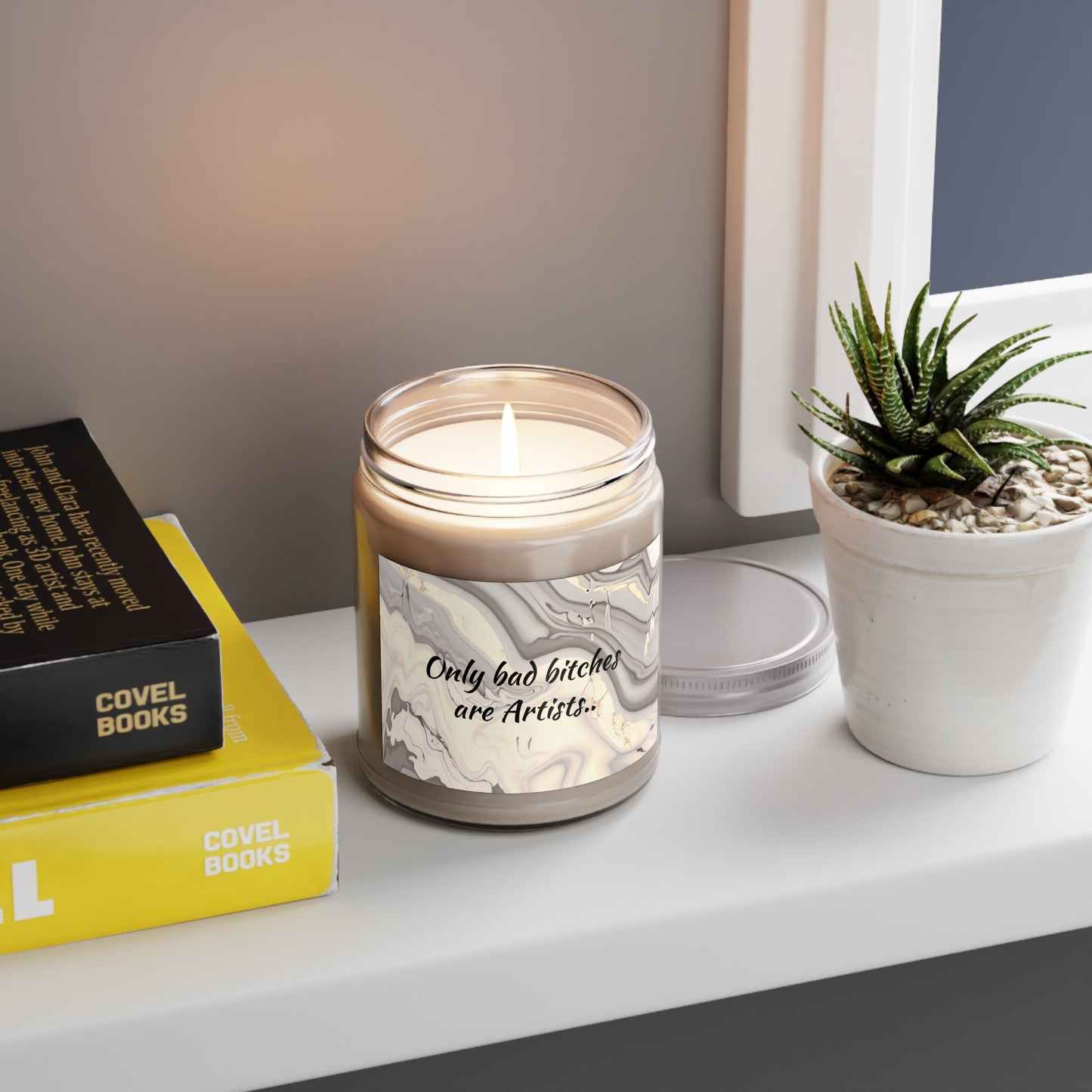 Only bad bitches are artists. Scented Candles, 9oz