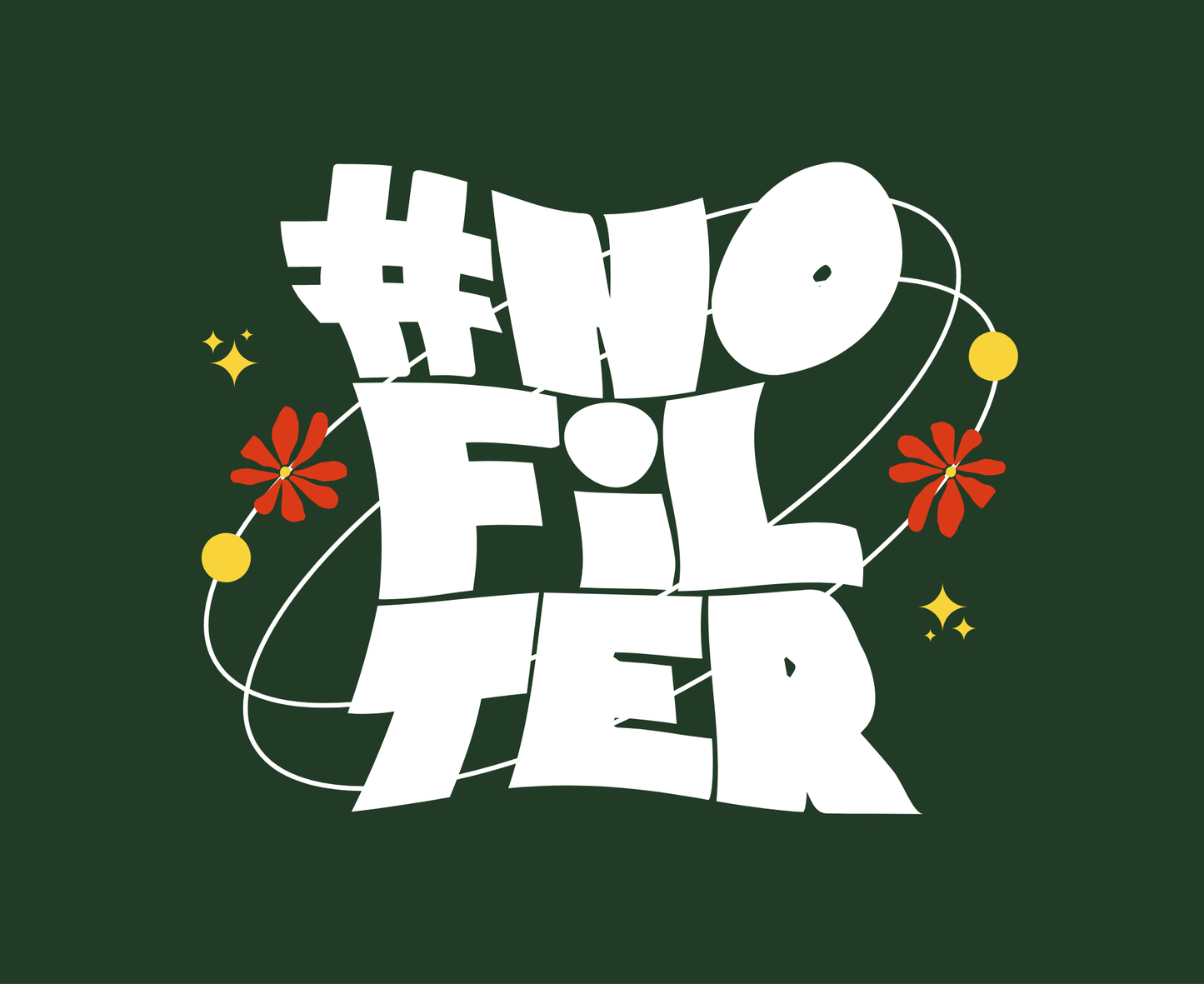 Hooded Sweatshirt No Filter - Unisex